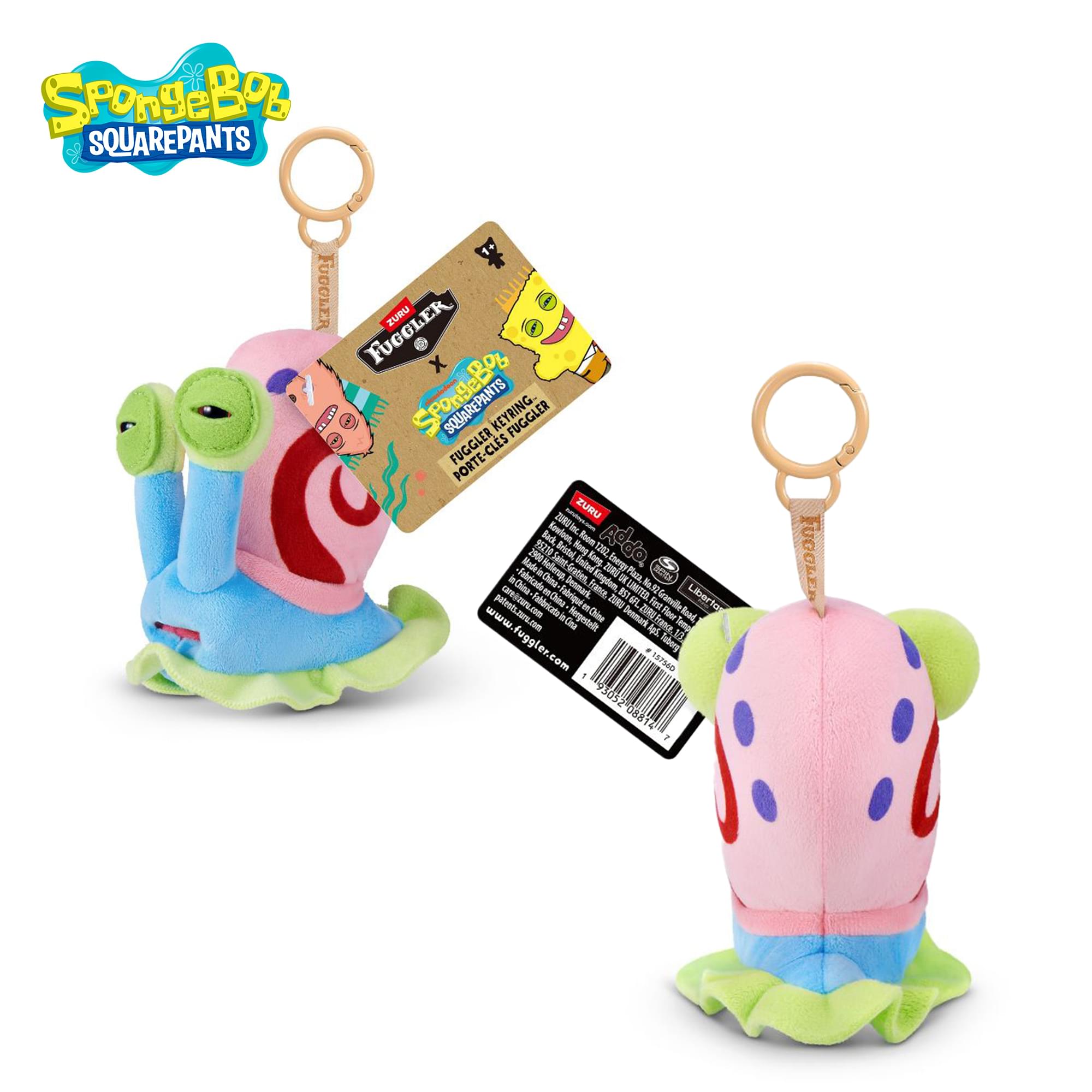 SpongeBob SquarePants x Fuggler 5 Inch Plush Keyring | Gary