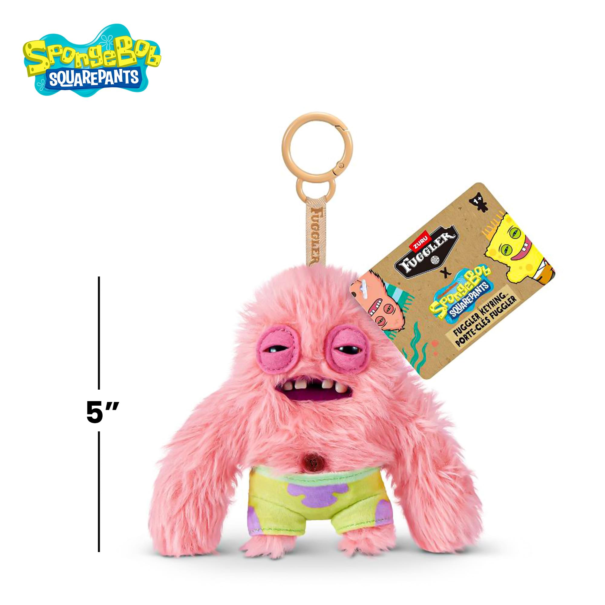 SpongeBob SquarePants x Fuggler 5 Inch Plush Keyring | Patrick