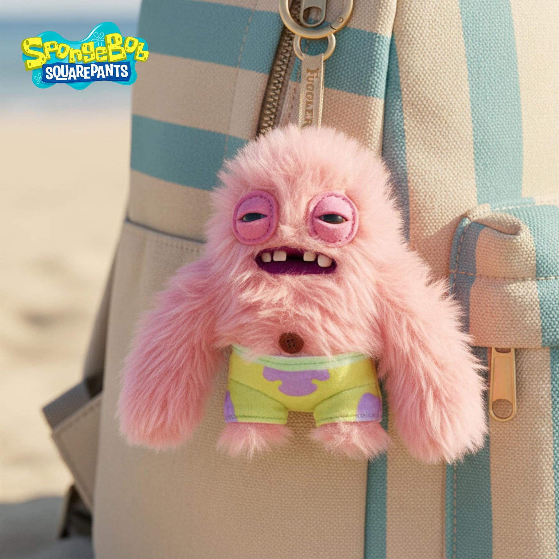 SpongeBob SquarePants x Fuggler 5 Inch Plush Keyring | Patrick