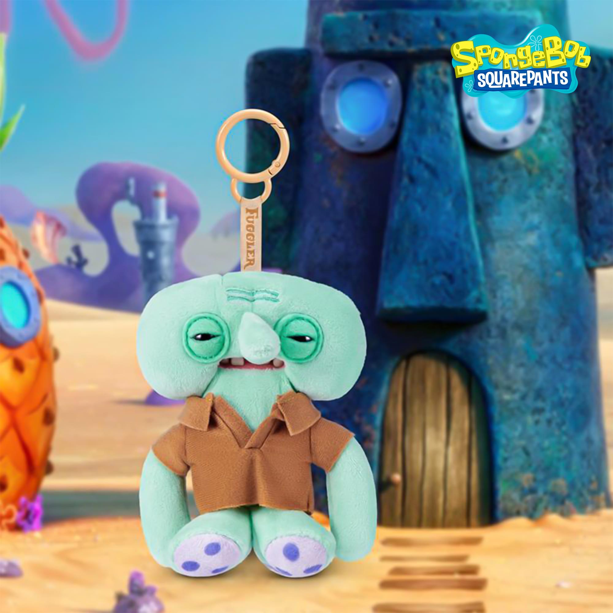 SpongeBob SquarePants x Fuggler 5 Inch Plush Keyring | Squidward
