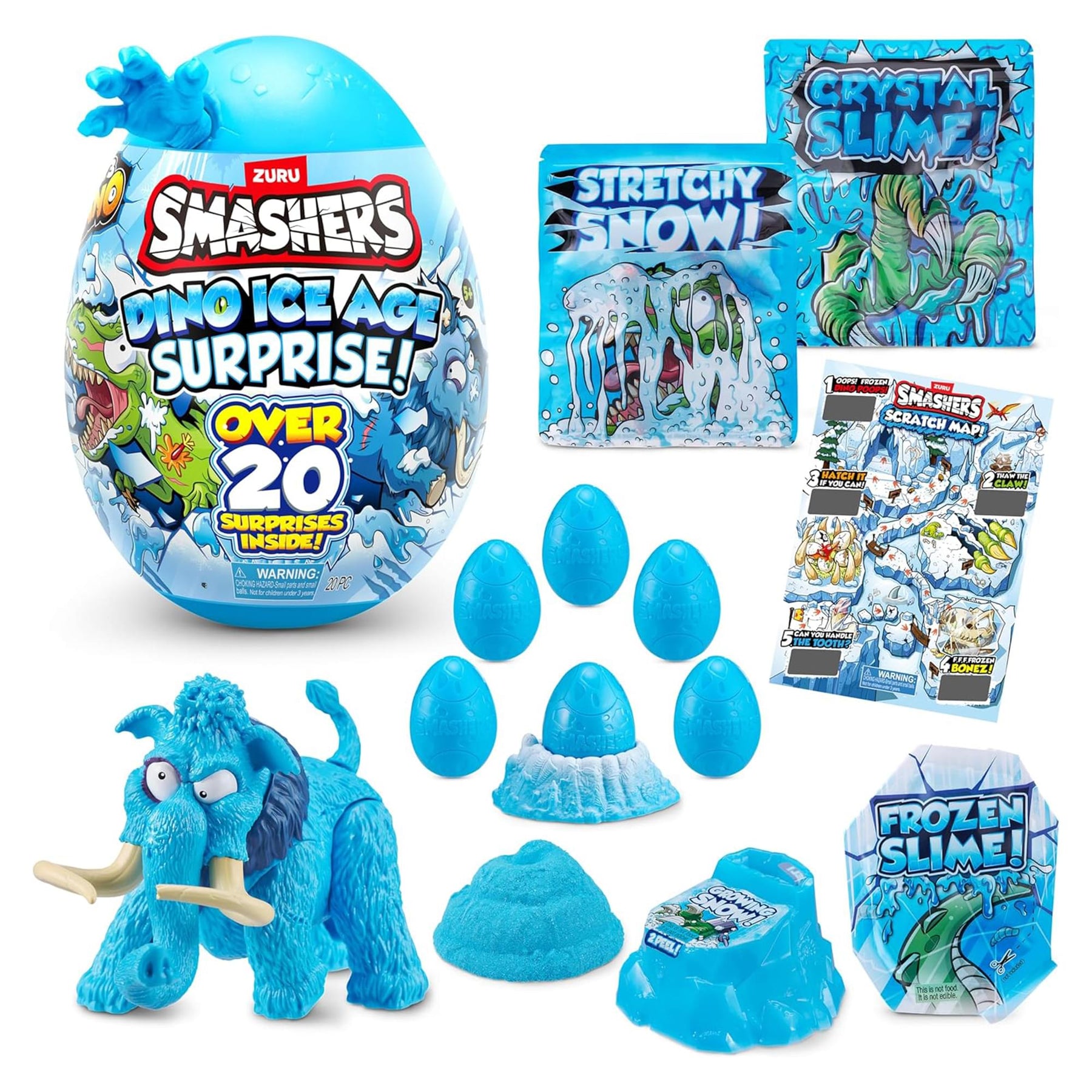 Zuru Smashers Dino Ice Age Surprise Mammoth