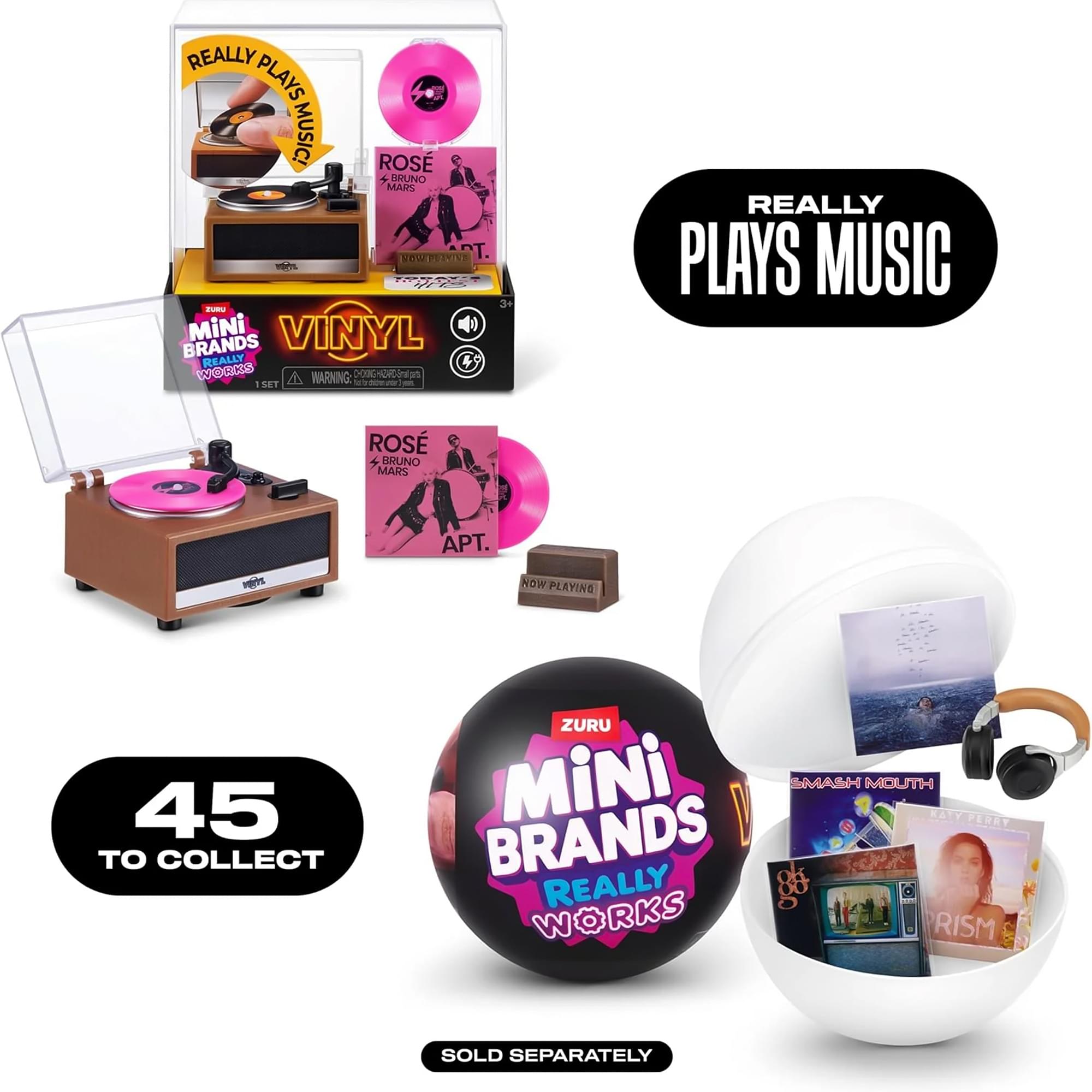 ZURU Mini Brands Really Works Vinyl Playset Series 1