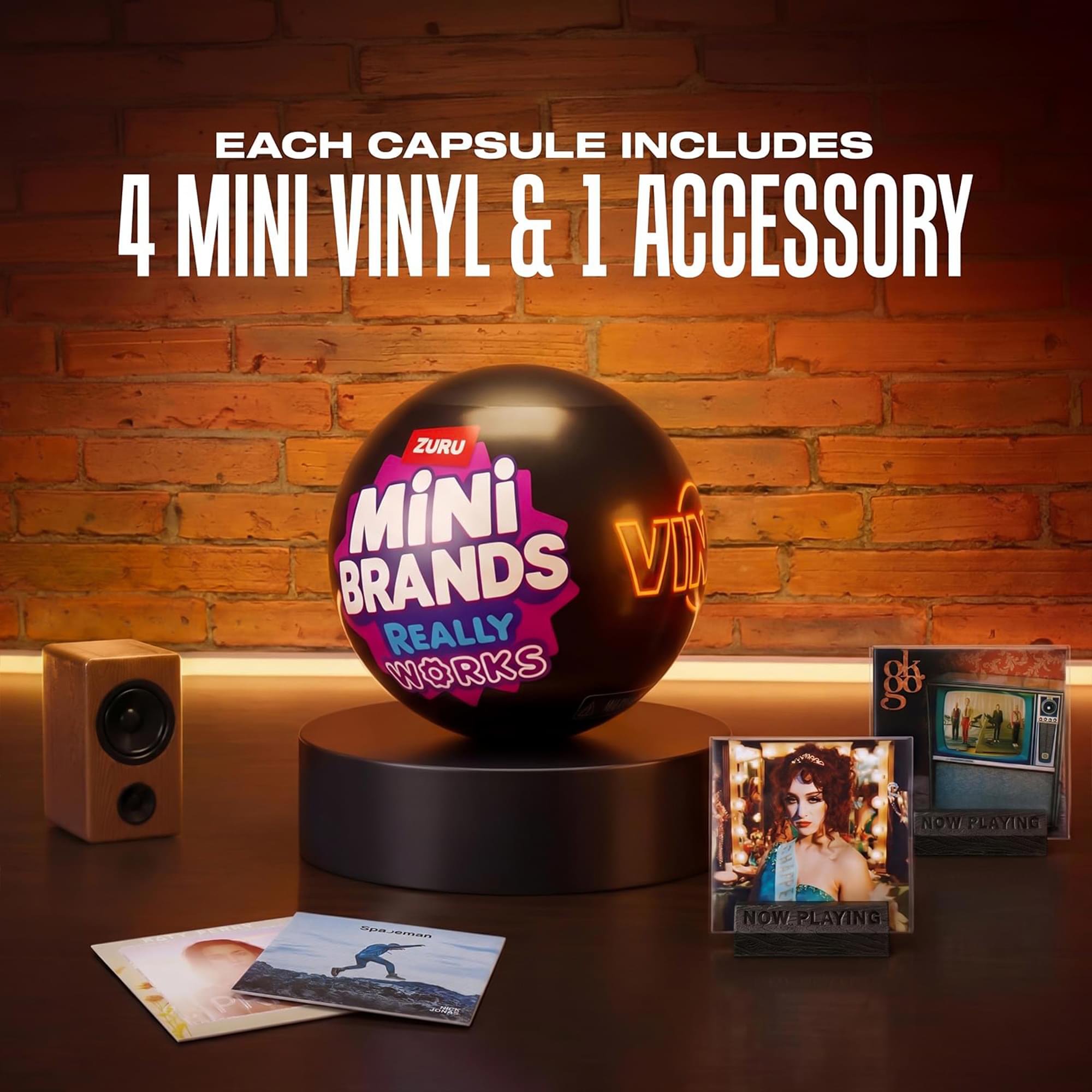 ZURU Mini Brands Really Works Vinyl Playset Series 1