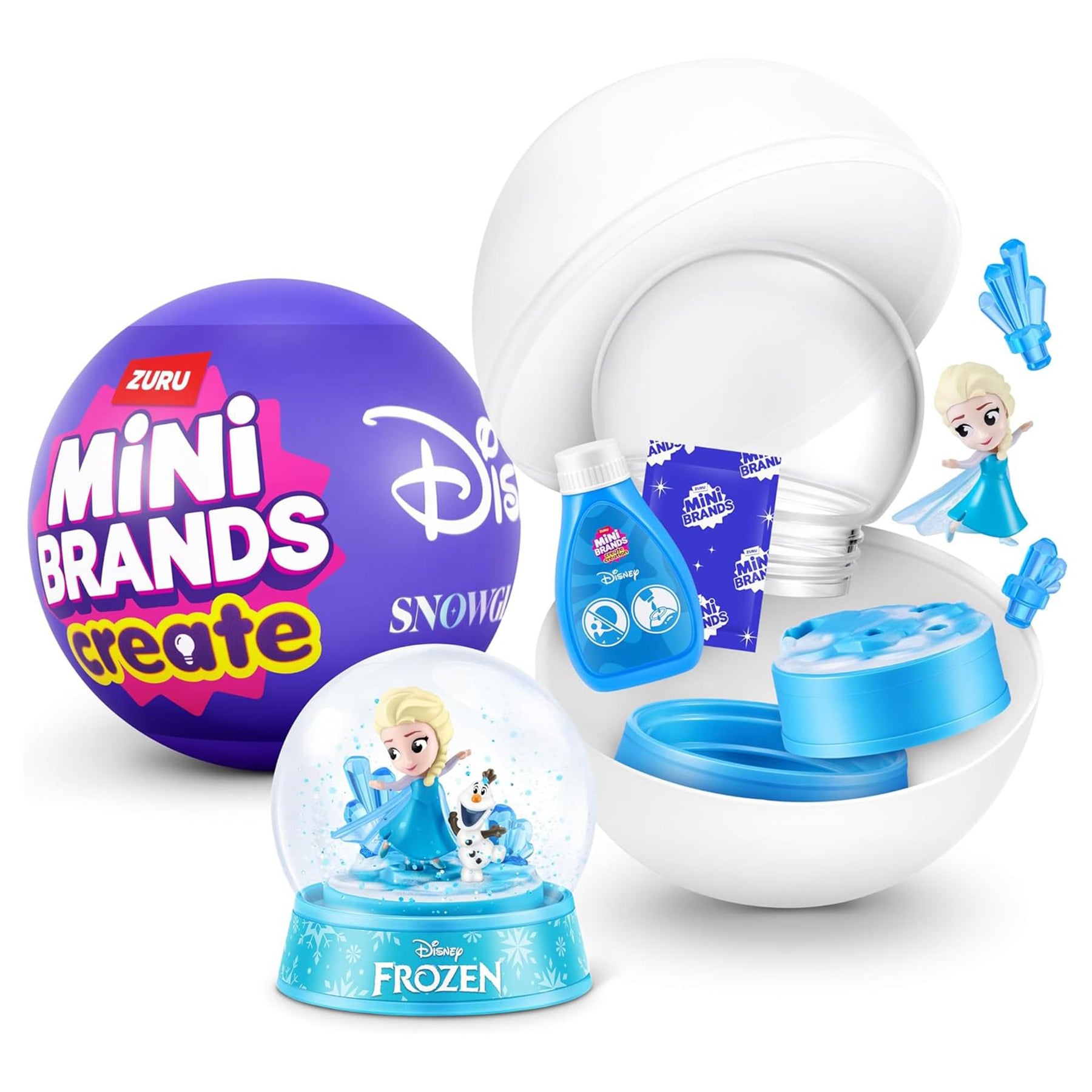 Disney Princess ZURU Mini Brands Snow Globes Series 1 | One Random