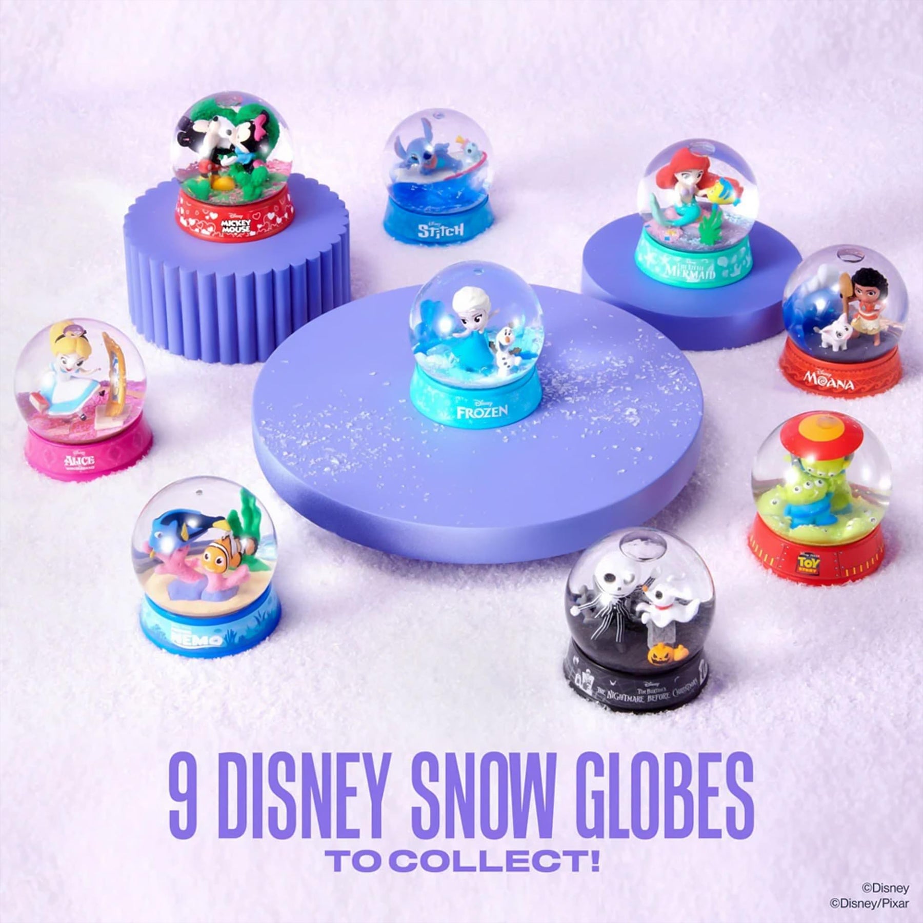 Disney Princess ZURU Mini Brands Snow Globes Series 1 | One Random
