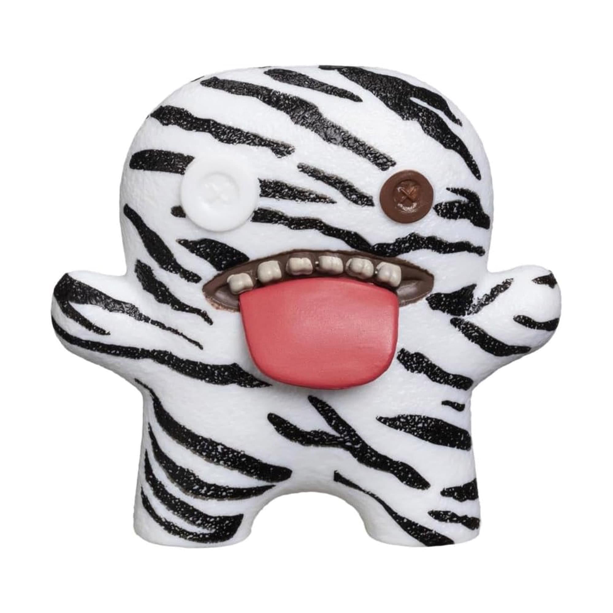 Fuggler 2.5 Inch Figure 3-Pack | Brown, Zebra Print, Blue