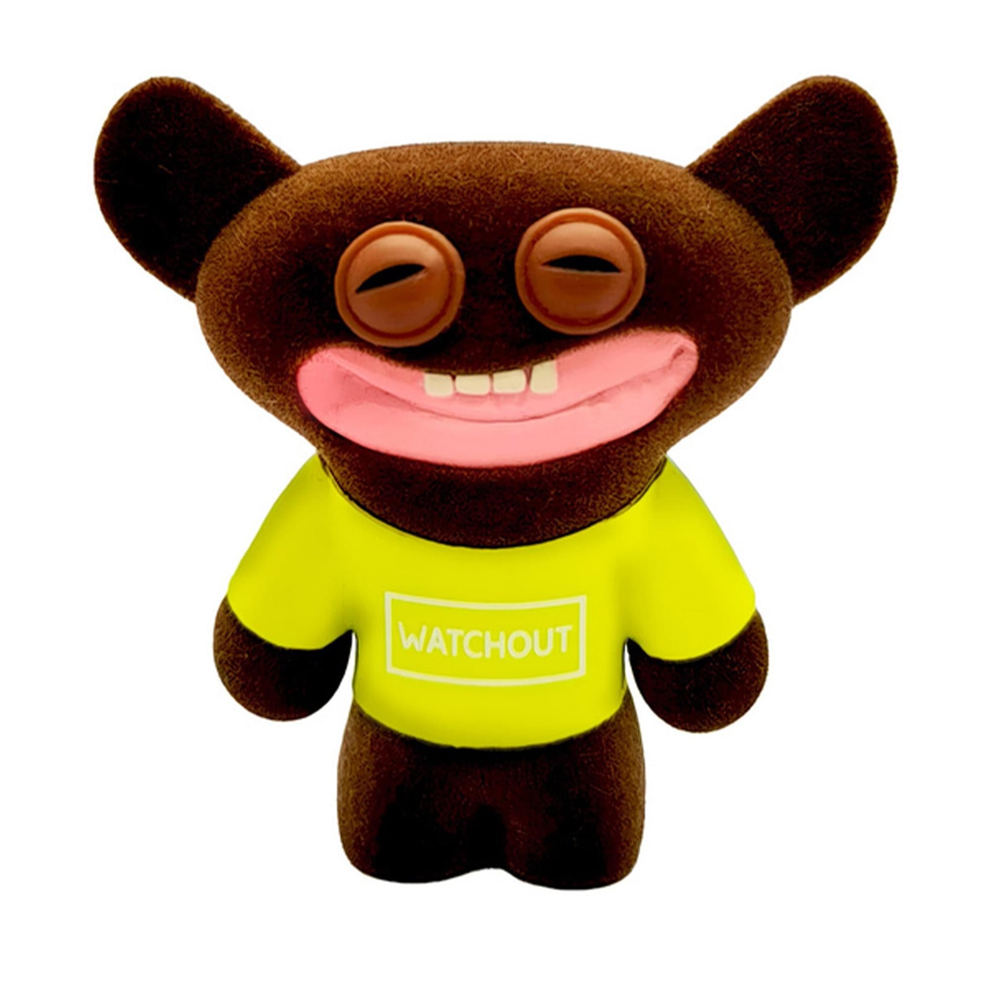 Fuggler 2.5 Inch Figure 3-Pack | Dark Yellow, Leopard Print, Black/Yellow