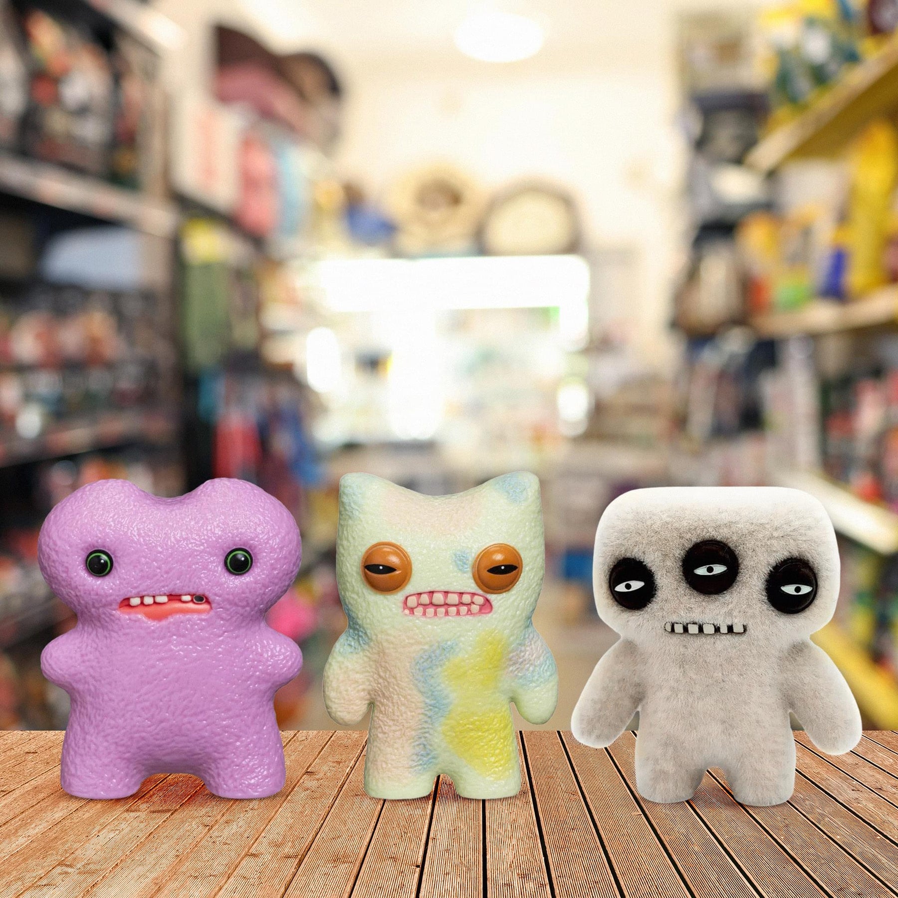 希少 FUGGLERファグラー FUNNY UGLY MONSTER 3体セット Fuggler Funny Ugly Monsters for Kindergarten Play - Walmart