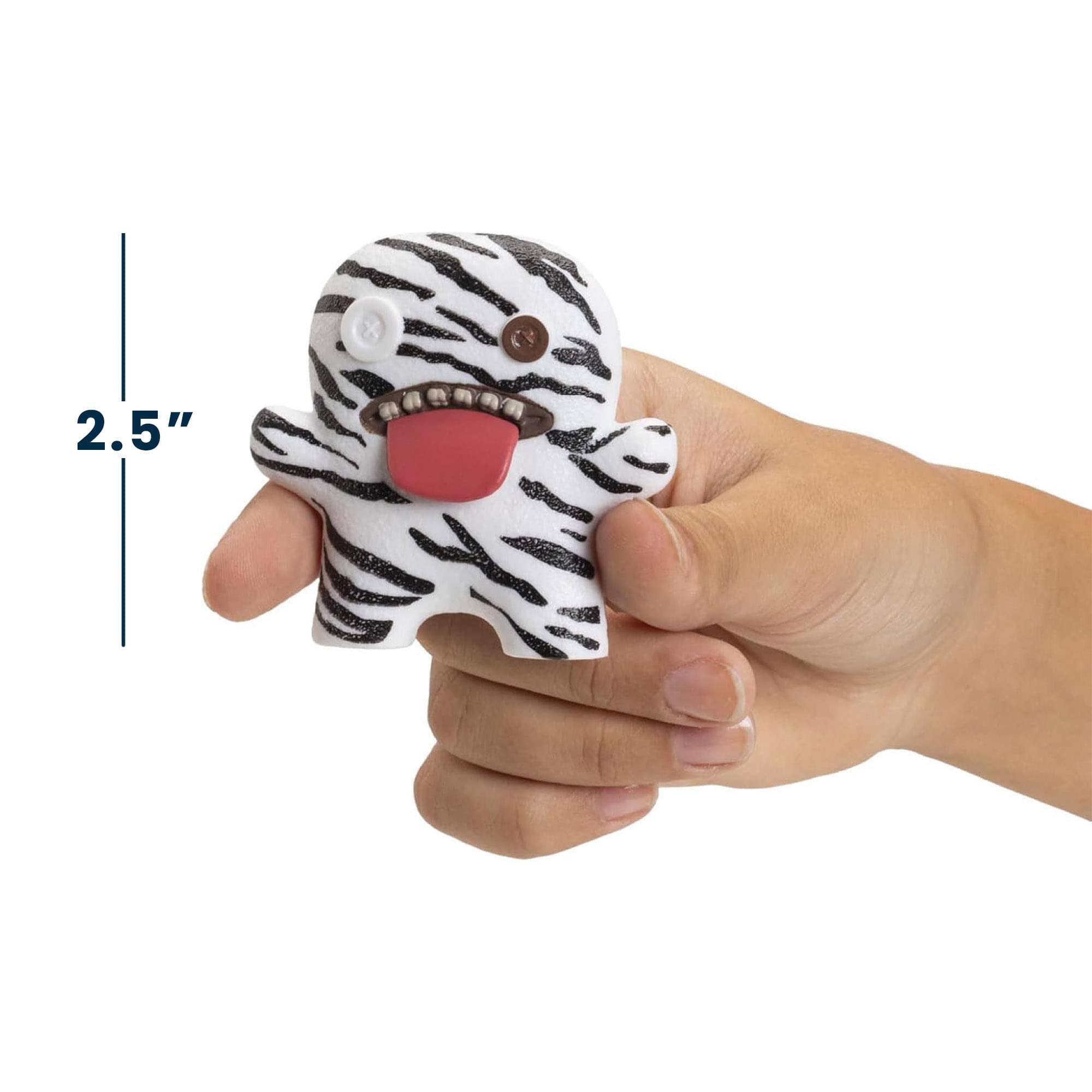 Fuggler 2.5 Inch Figure 5-Pack | Yellow, Pink, Zebra Print, Green