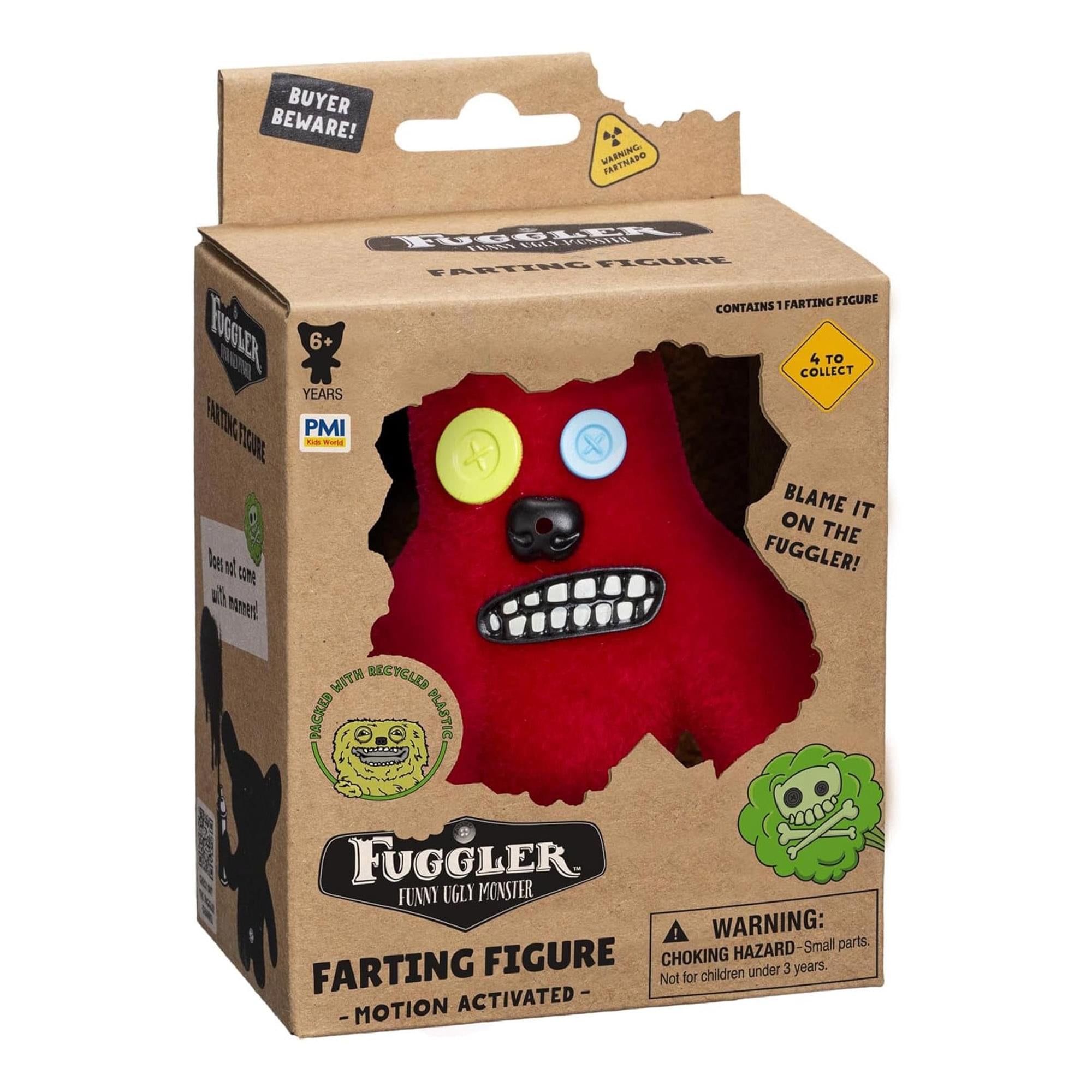 Fuggler Farting 3.5 Inch Vinyl Figure | Red Fuggler