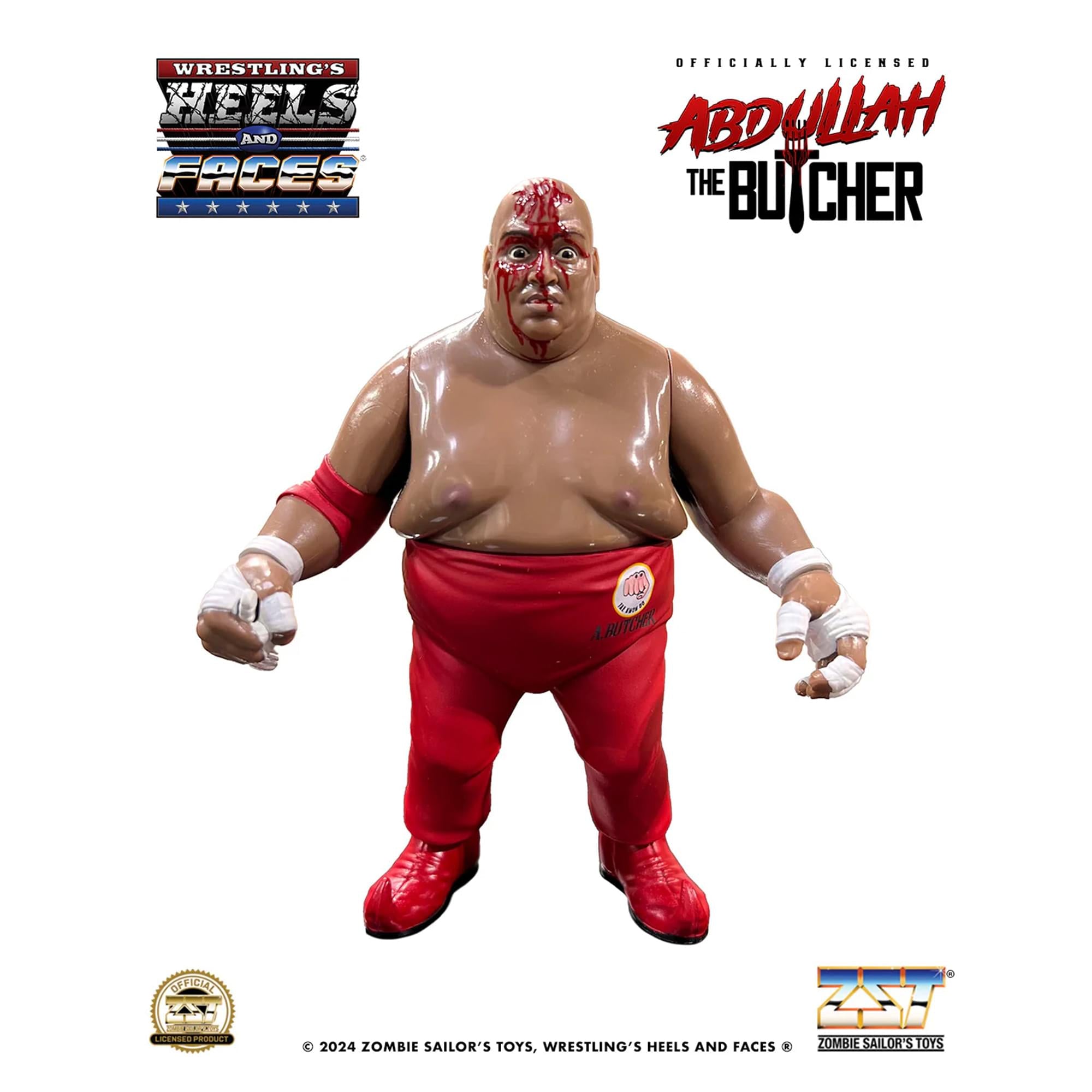 Wrestling's Heels and Faces Retro Action Figure | Abdullah the Butcher