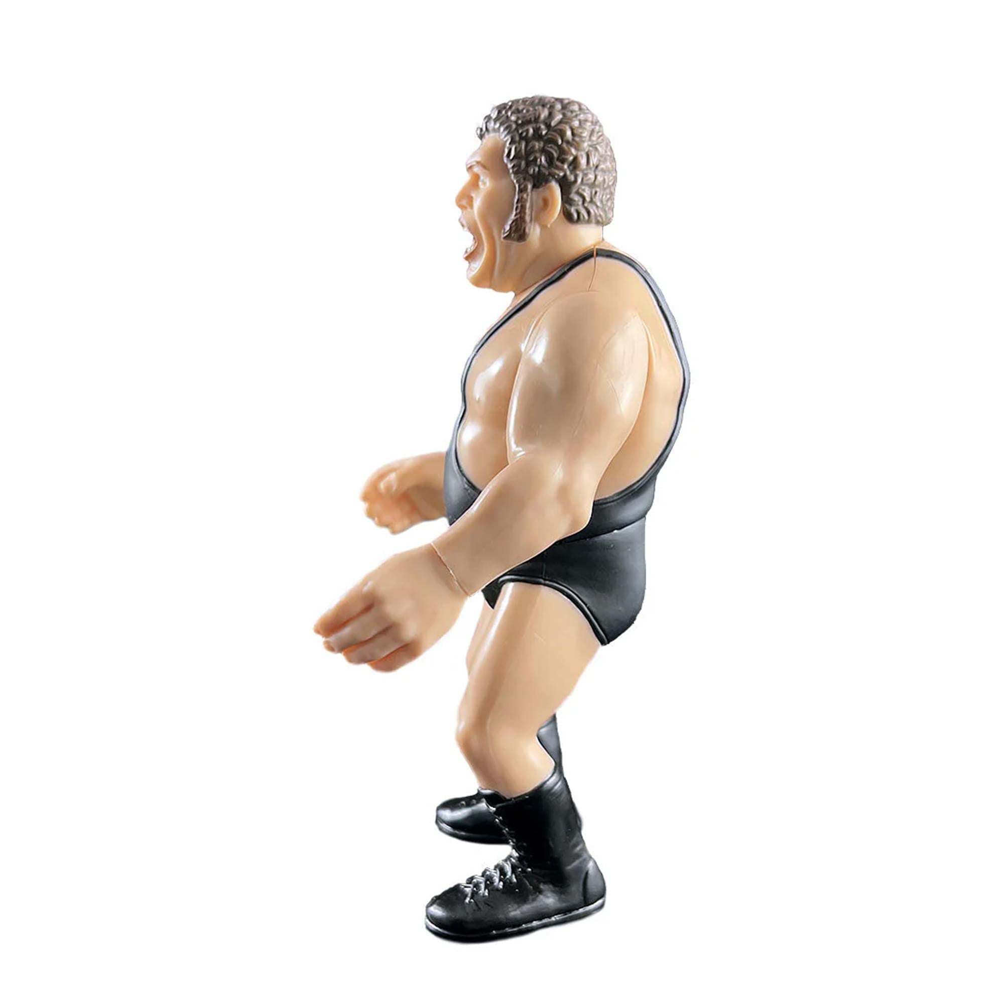 Wrestling's Heels and Faces Retro Action Figure | Andre The Giant (Black Strap)