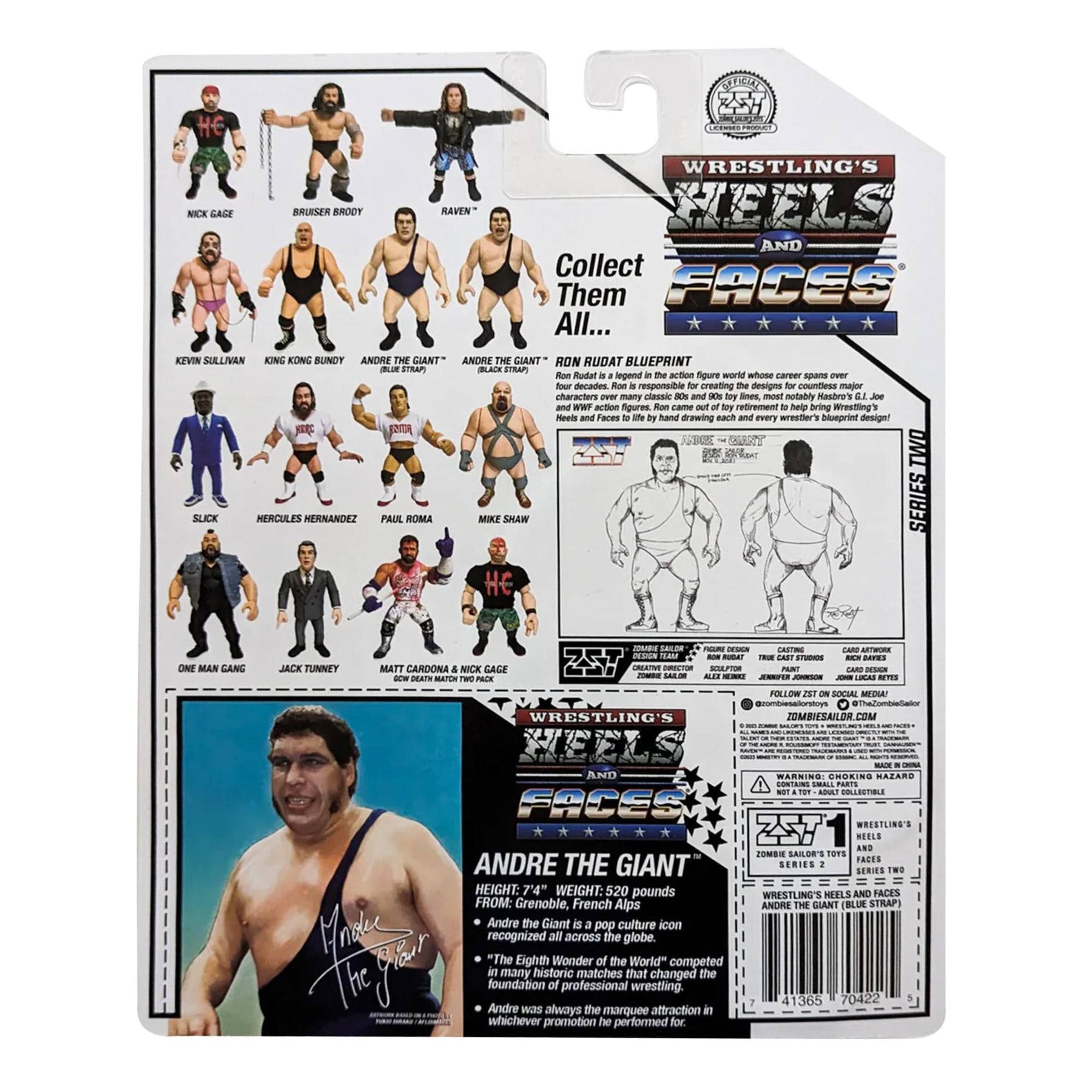 Wrestling's Heels and Faces Retro Action Figure | Andre the Giant