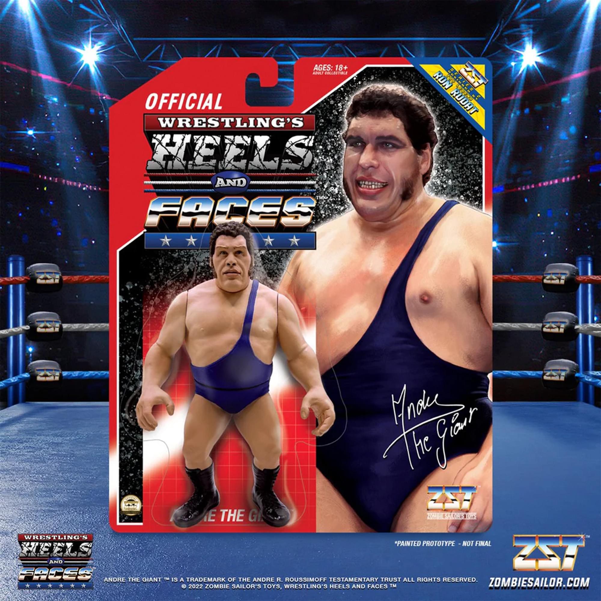 Wrestling's Heels and Faces Retro Action Figure | Andre the Giant