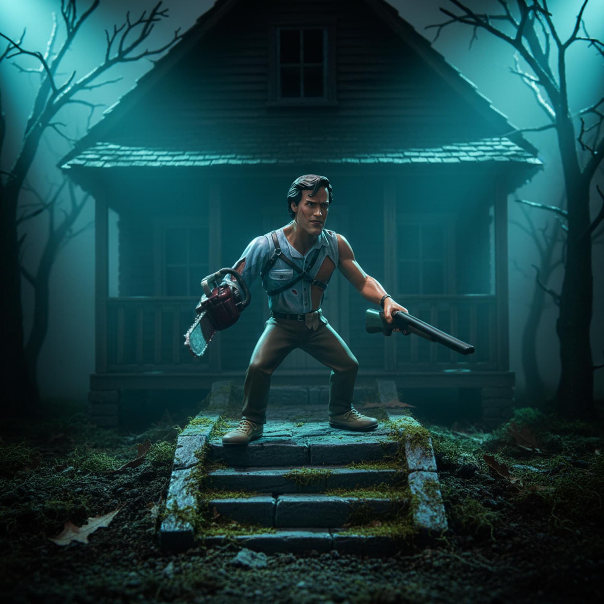 Army Of Darkness Heels and Faces Retro Action Figure | Ash