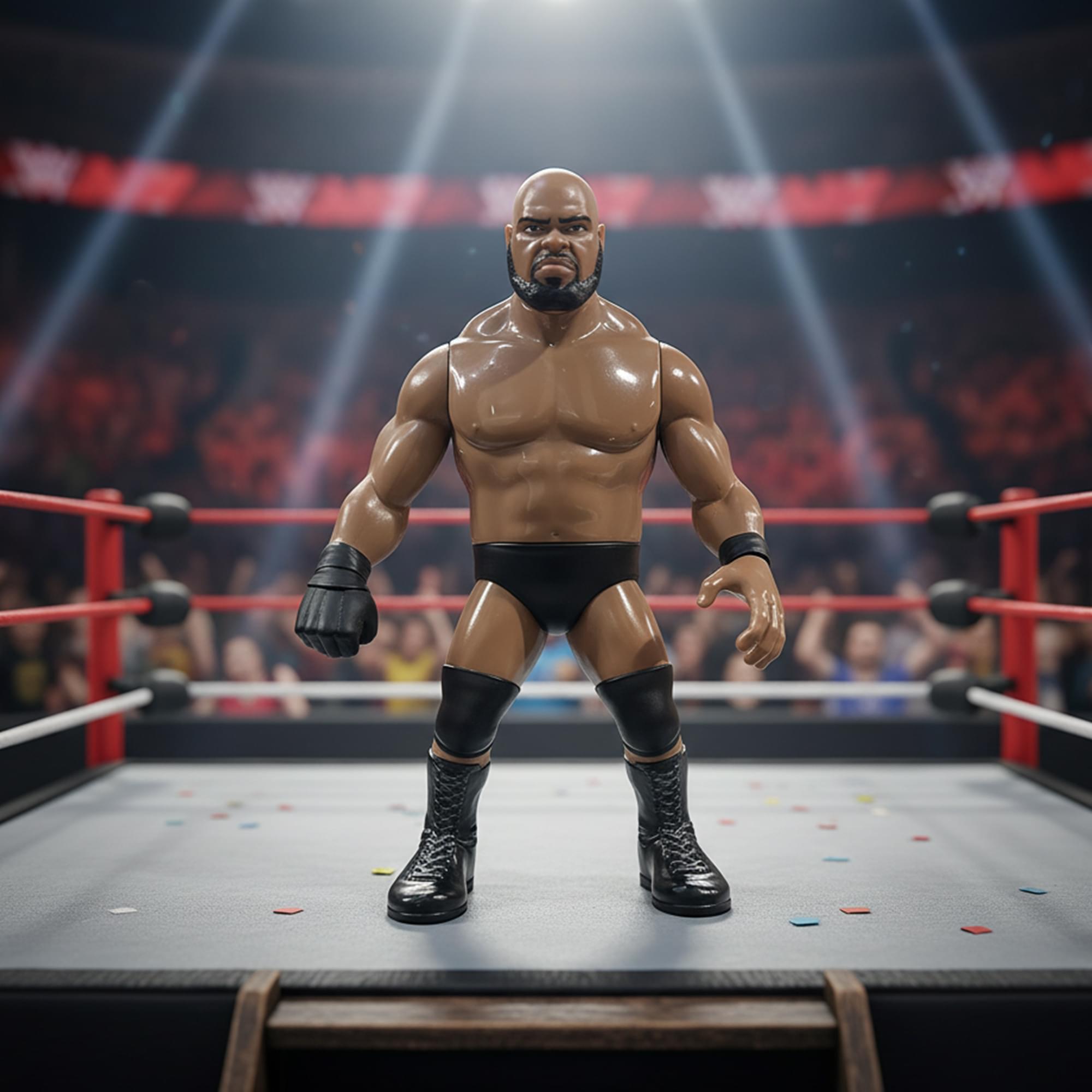 Wrestling's Heels and Faces Retro Action Figure | Bad News Allen