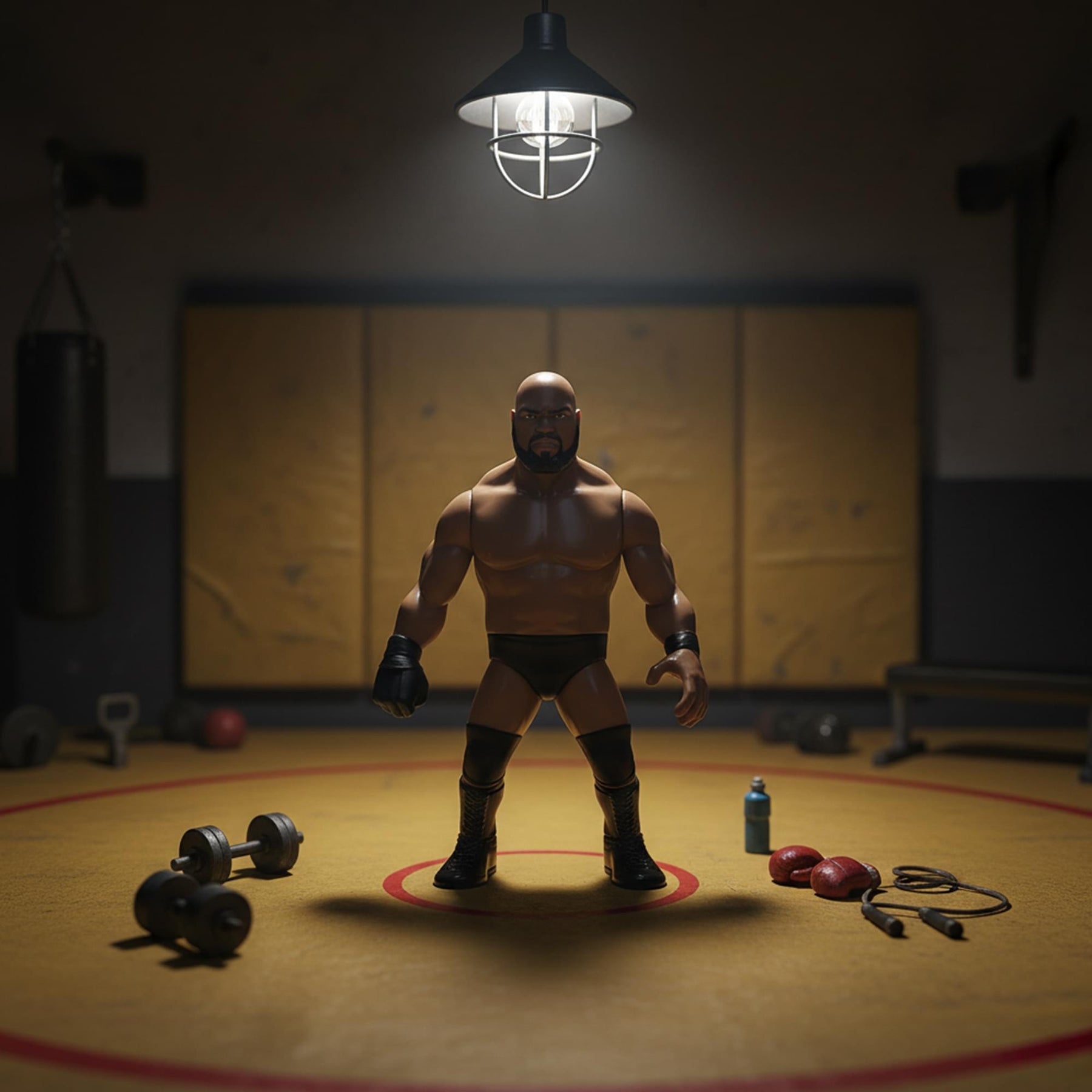 Wrestling's Heels and Faces Retro Action Figure | Bad News Allen