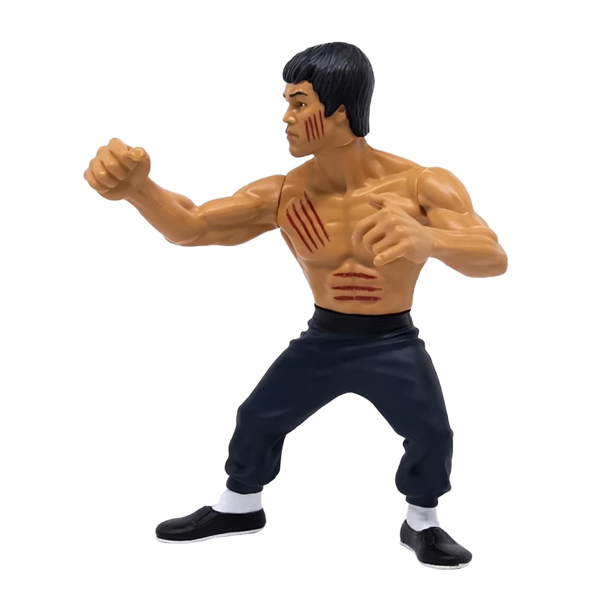 Bruce Lee Heels and Faces Retro Action Figure | Bloody