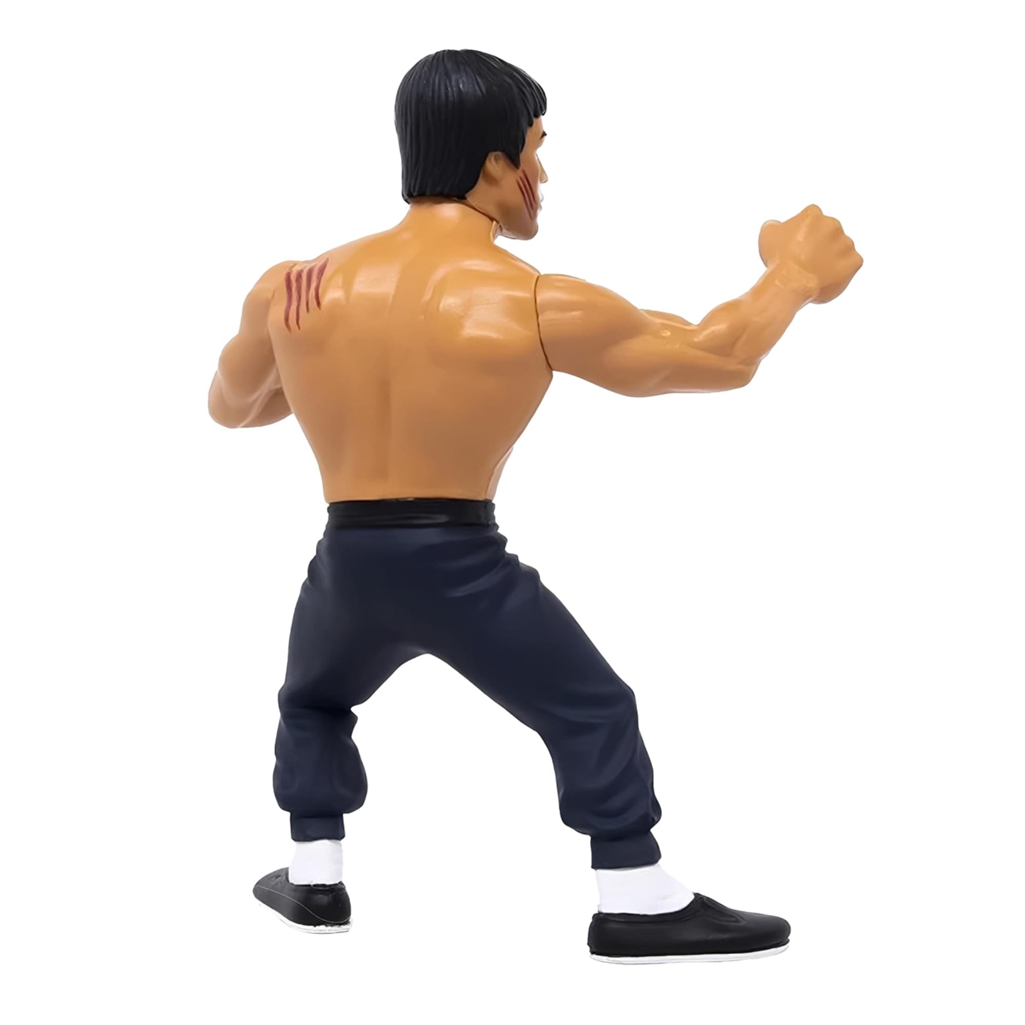 Bruce Lee Heels and Faces Retro Action Figure | Bloody