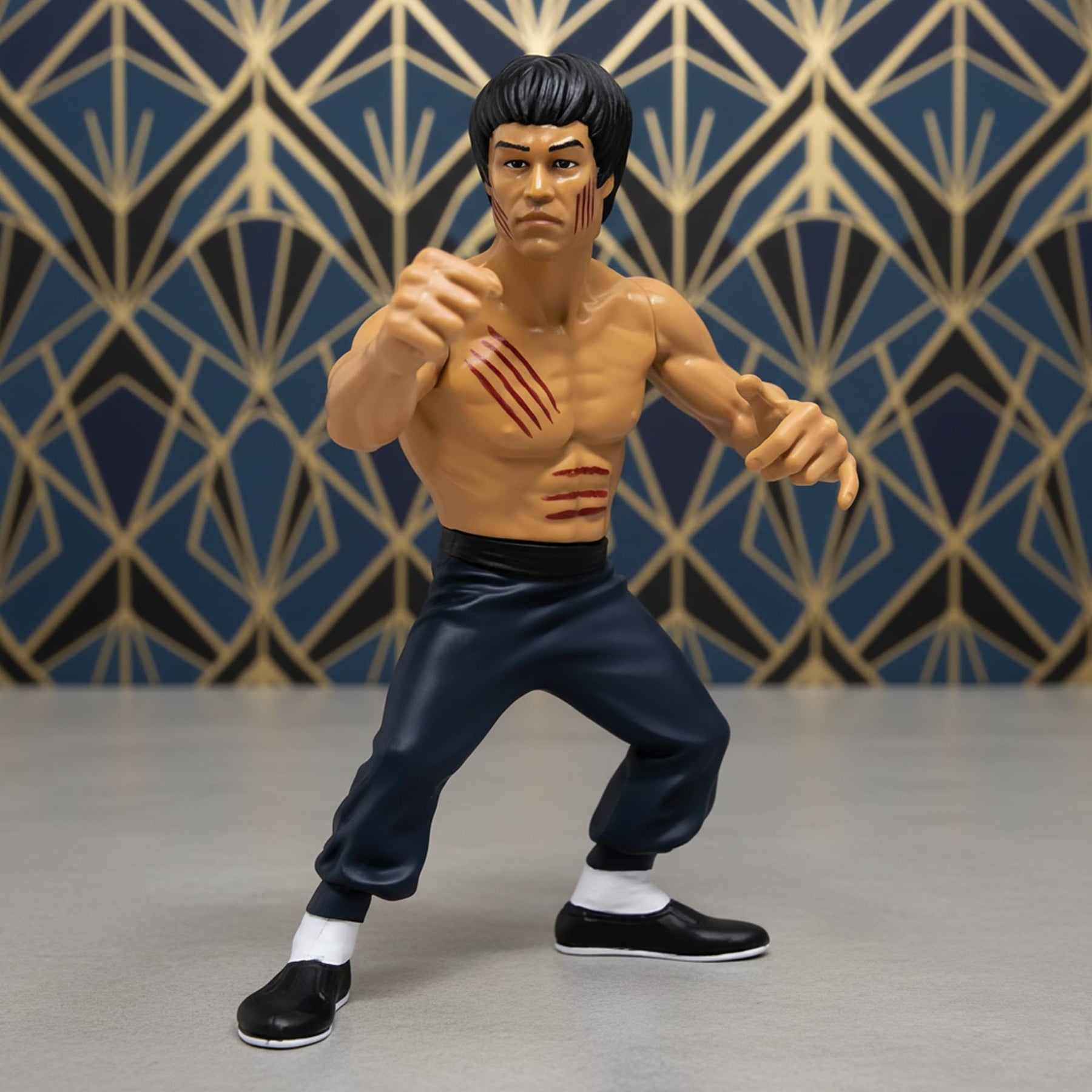 Bruce Lee Heels and Faces Retro Action Figure | Bloody