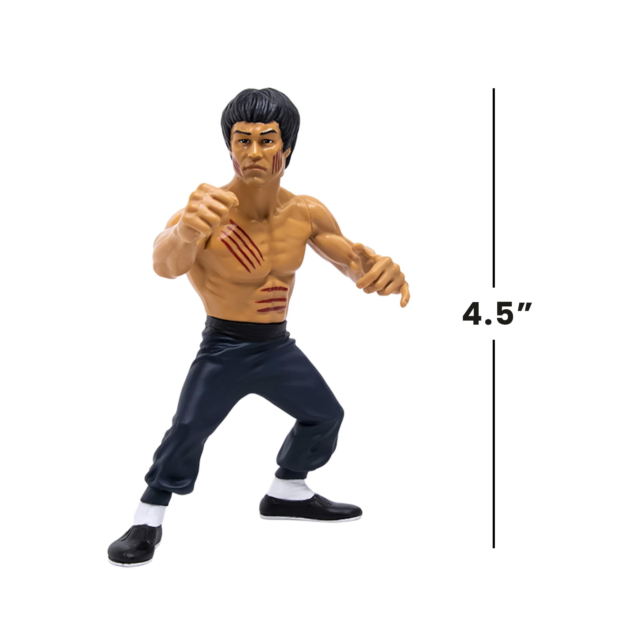 Bruce Lee Heels and Faces Retro Action Figure | Bloody