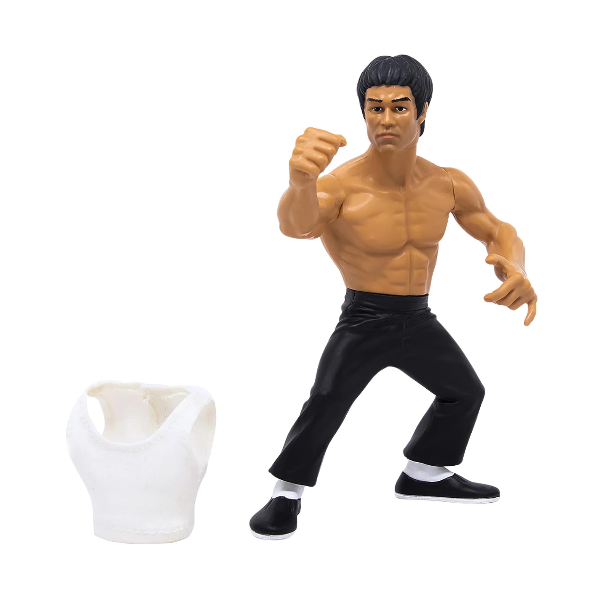 Bruce Lee Heels and Faces Retro Action Figure | Dragon