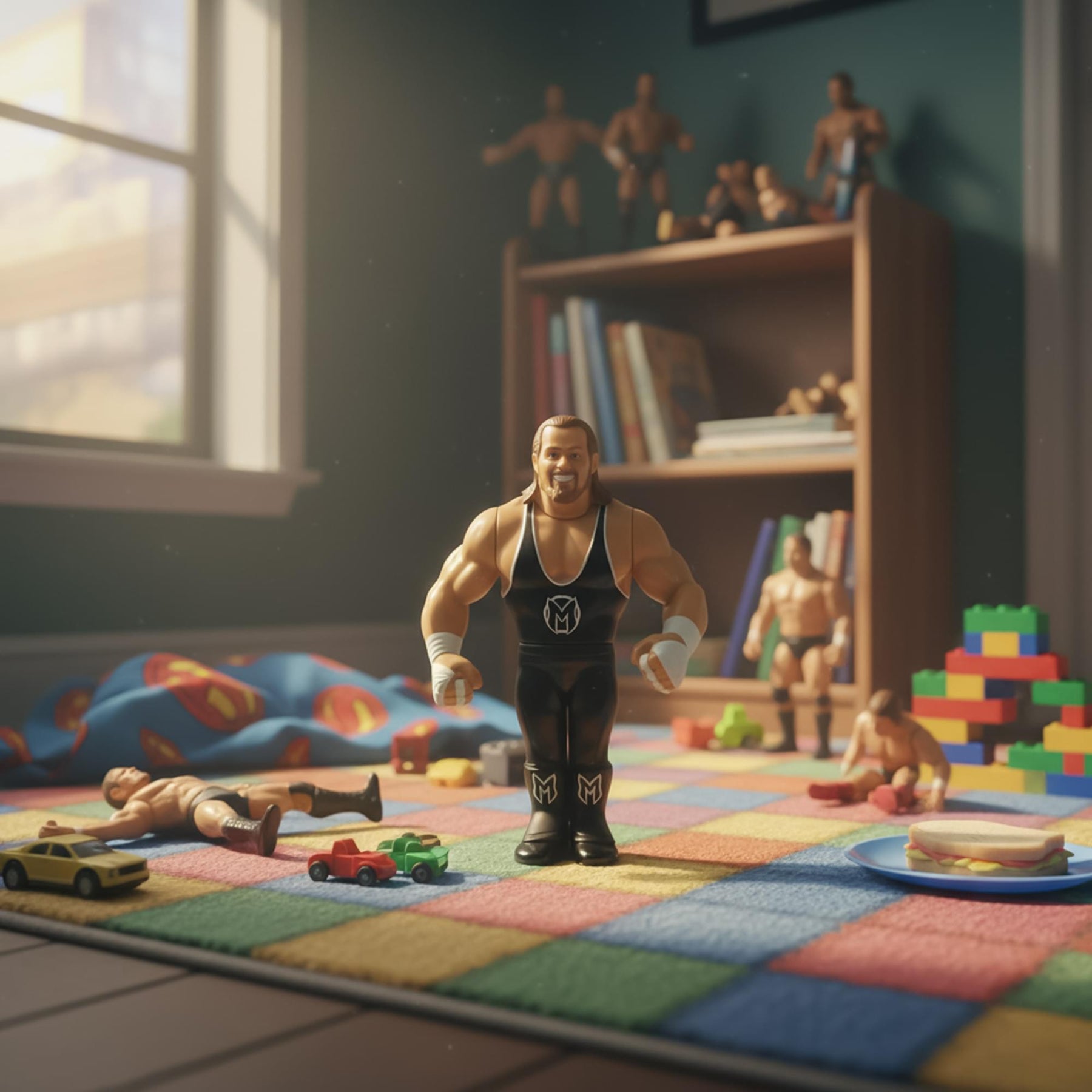 Wrestling's Heels and Faces Retro Action Figure | Brian Myers