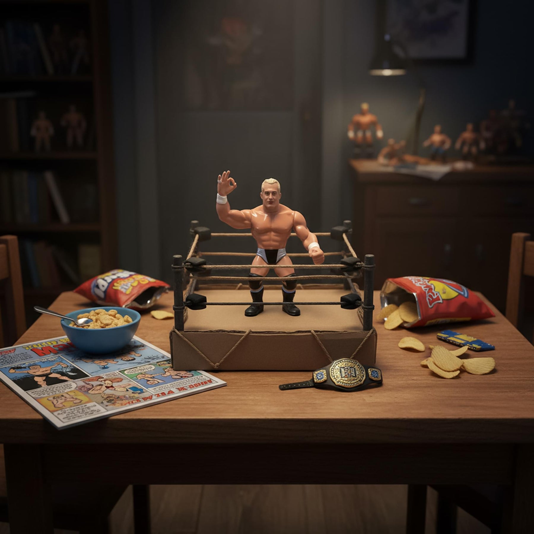 Wrestling's Heels and Faces Retro Action Figure | Chris Candido