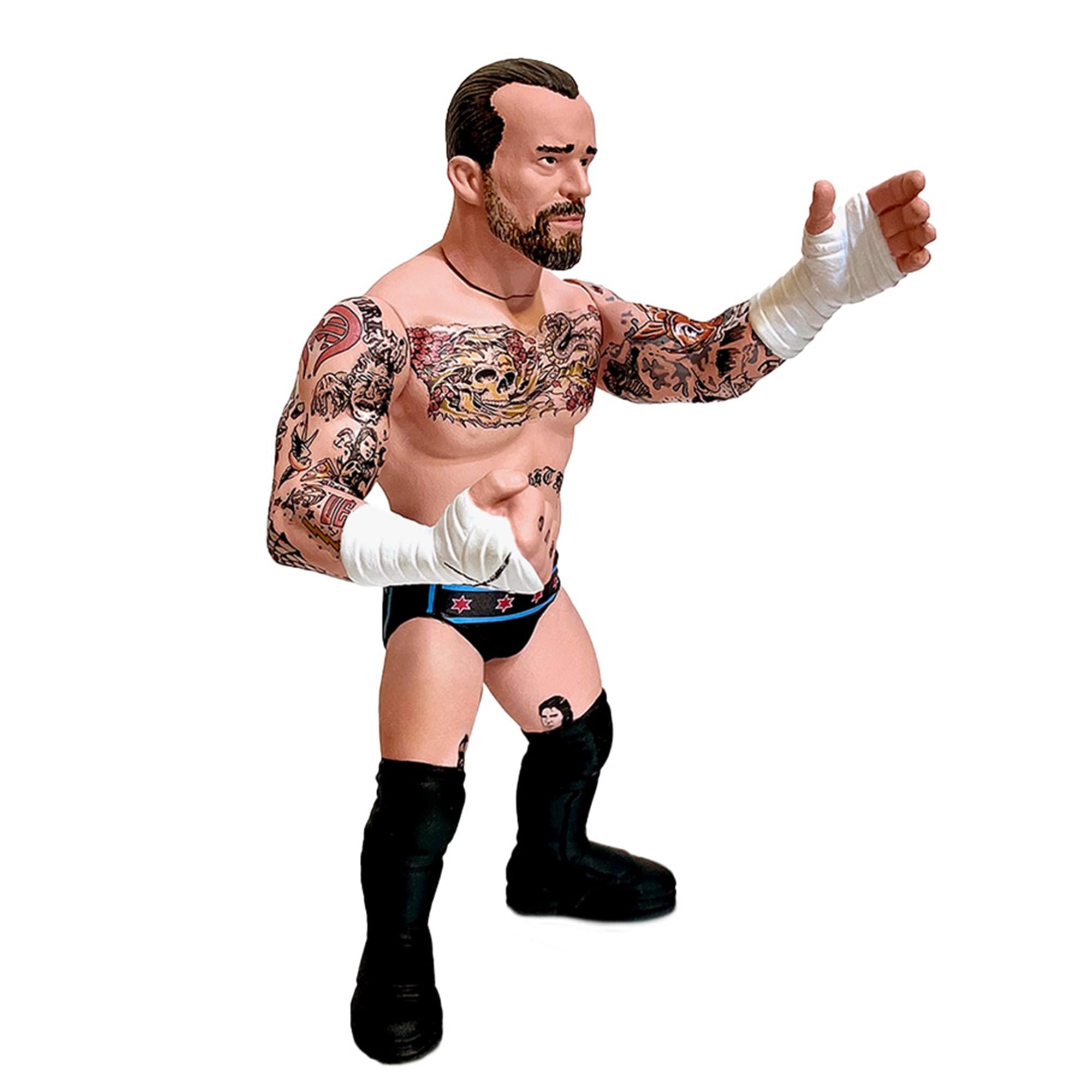 Wrestling's Heels and Faces Retro Action Figure | CM Punk