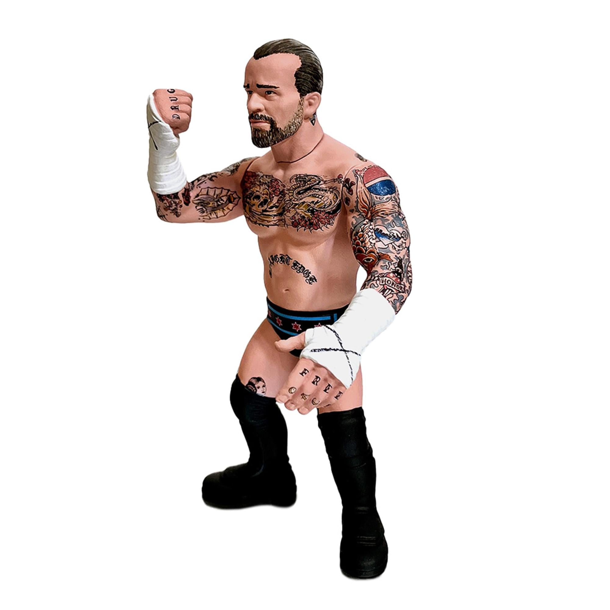 Wrestling's Heels and Faces Retro Action Figure | CM Punk