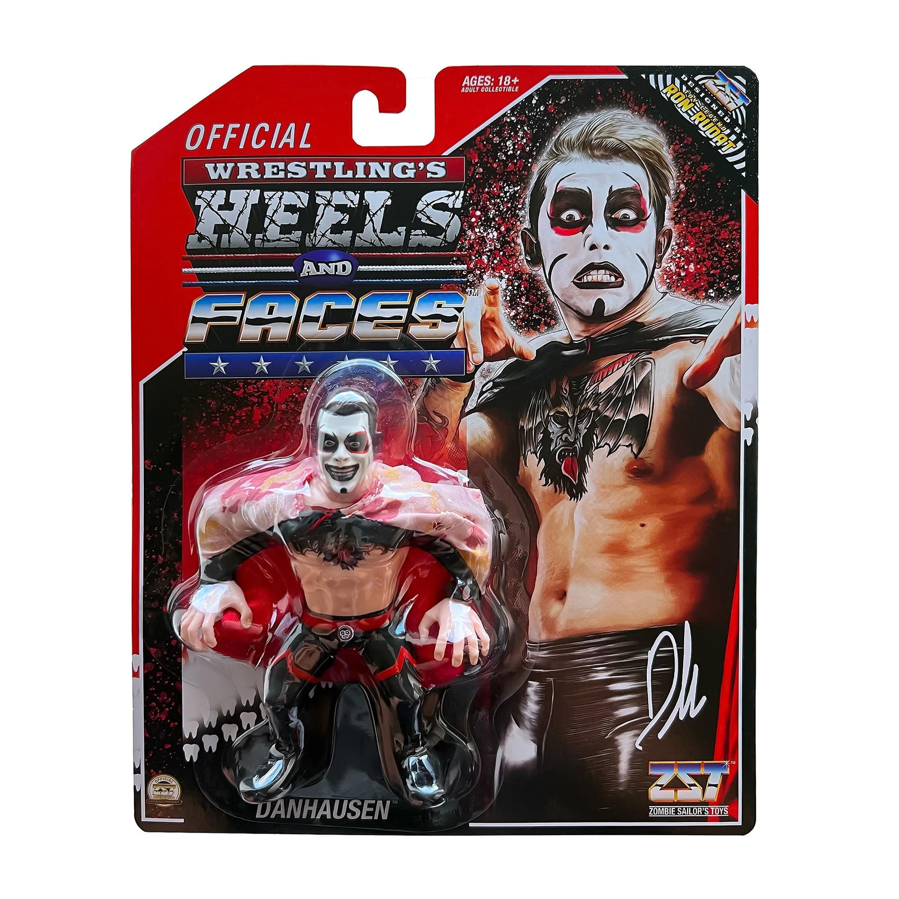 Wrestling's Heels and Faces Retro Action Figure | Danhausen