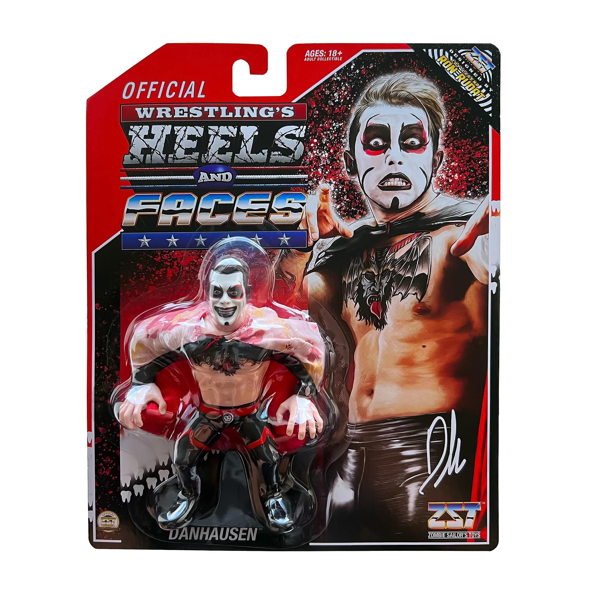 Wrestling's Heels and Faces Retro Action Figure | Danhausen