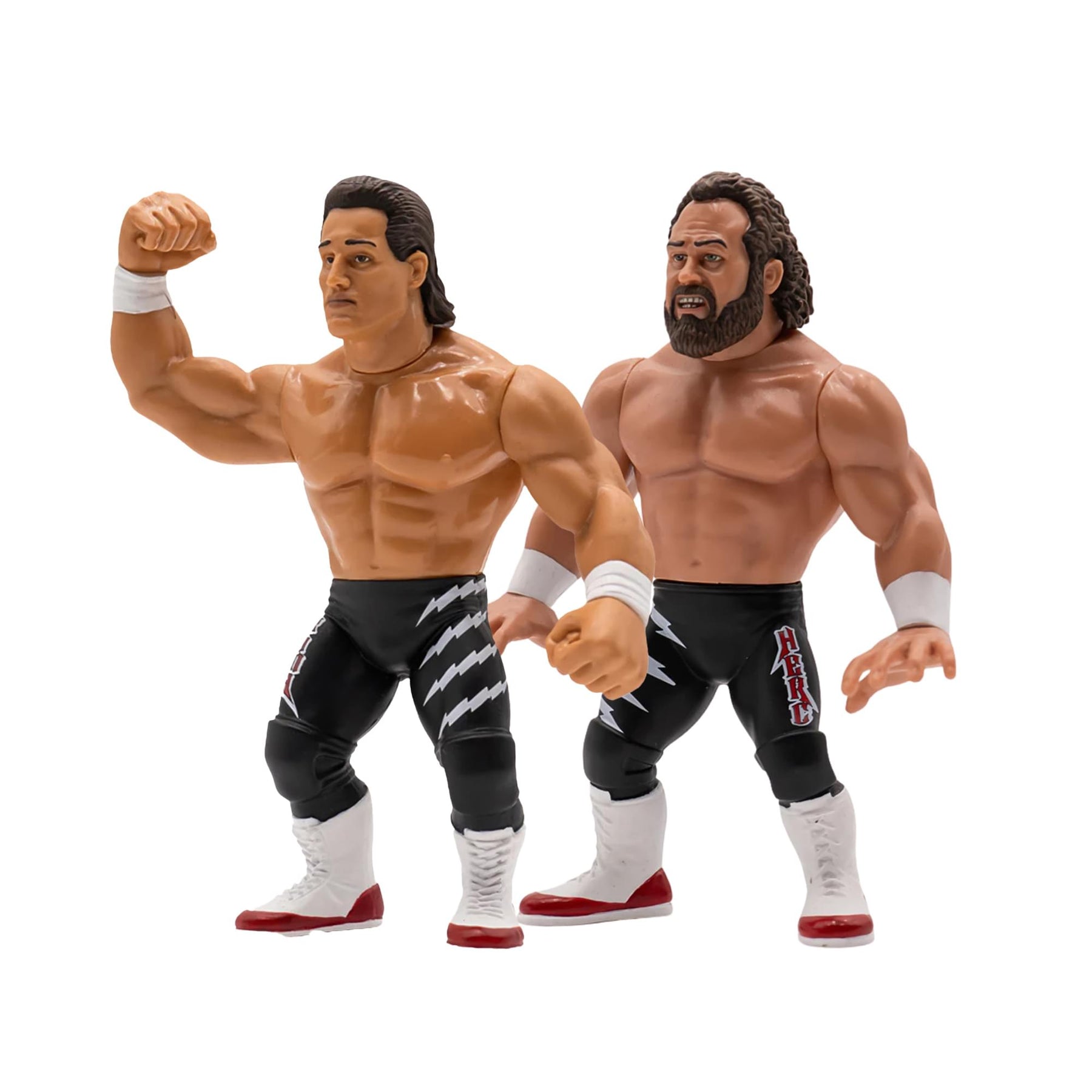 Wrestling's Heels and Faces Retro Action Figure | Herc and Roma 2 Pack