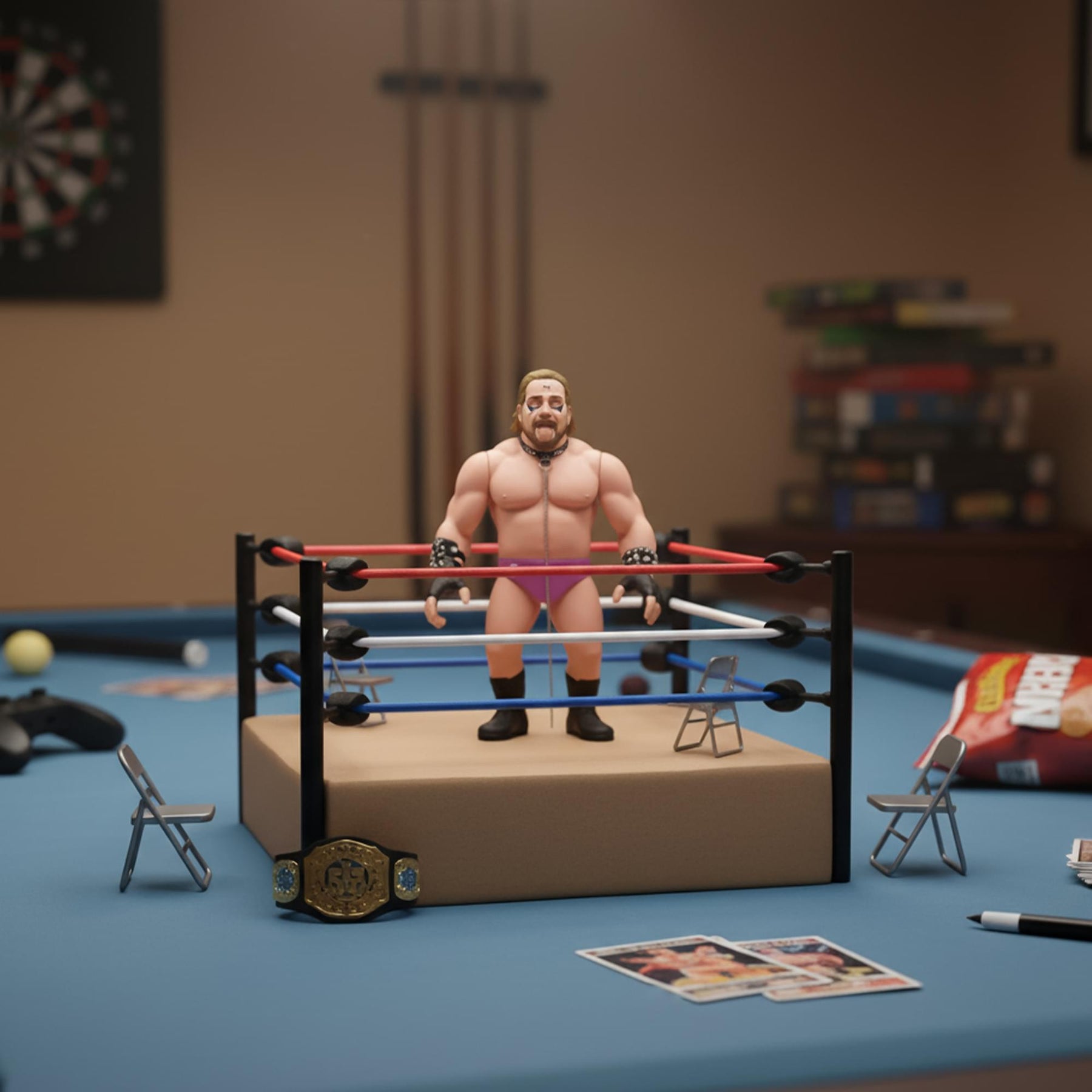 Wrestling's Heels and Faces Retro Action Figure | Kevin Sullivan