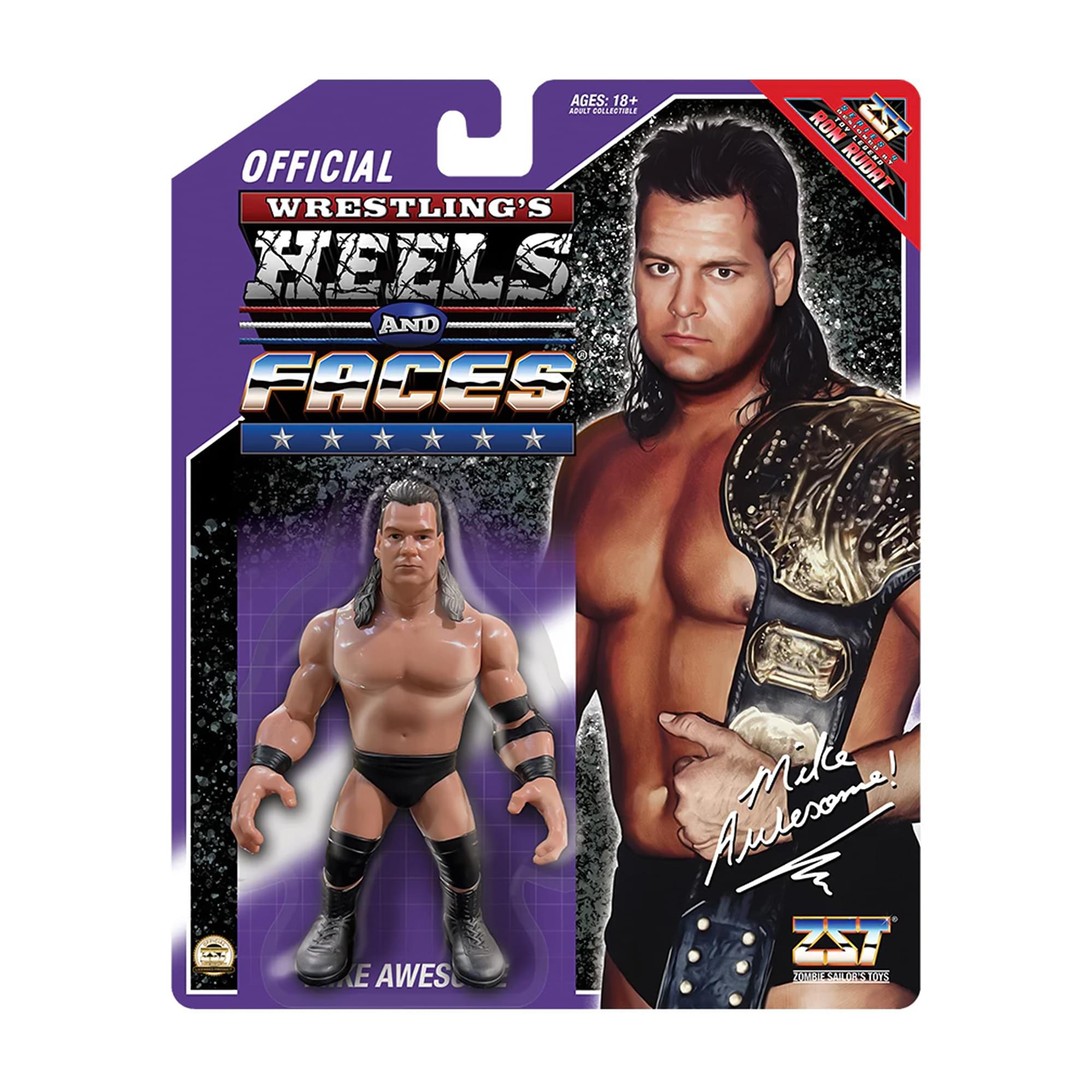 Wrestling's Heels and Faces Retro Action Figure | Mike Awesome