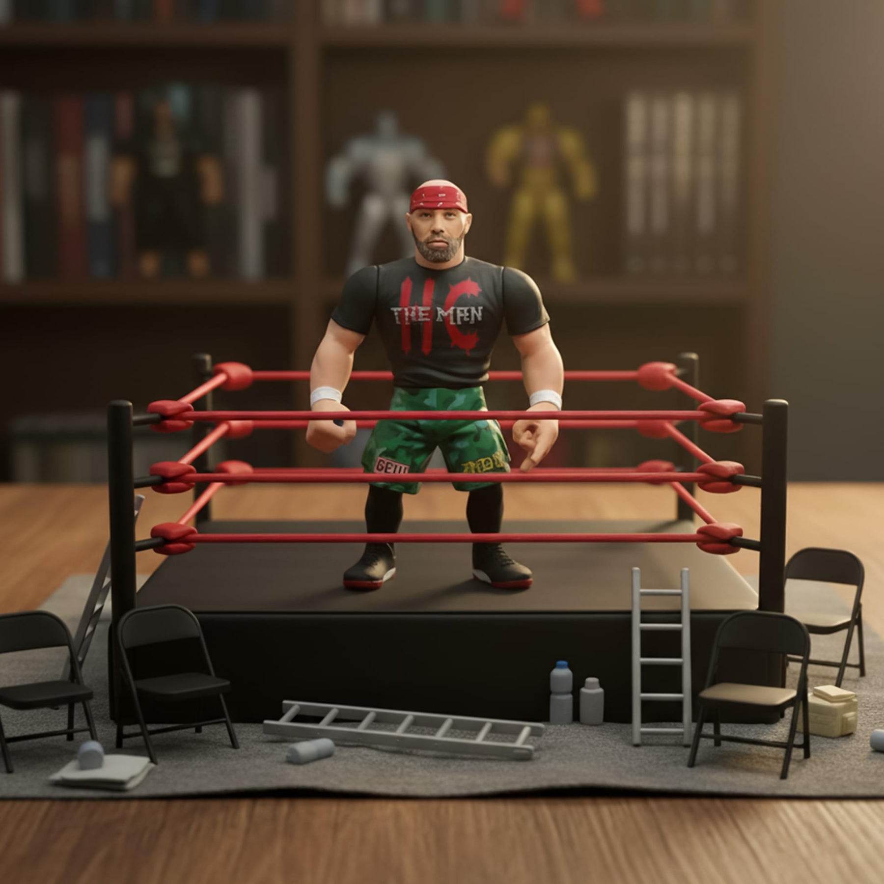 Wrestling's Heels and Faces Retro Action Figure | Nick Gage
