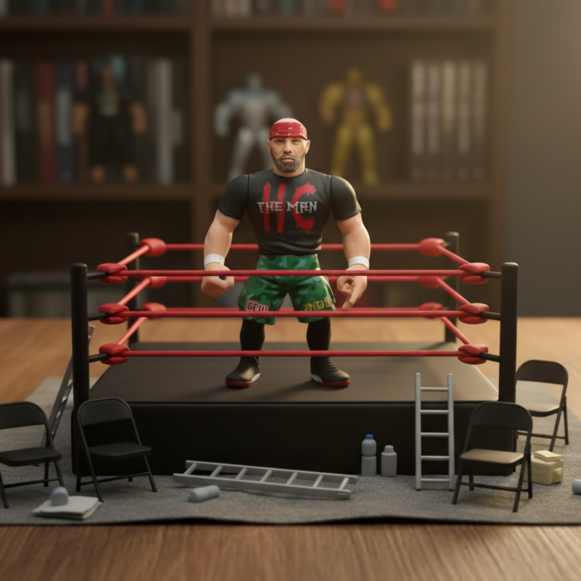 Wrestling's Heels and Faces Retro Action Figure | Nick Gage