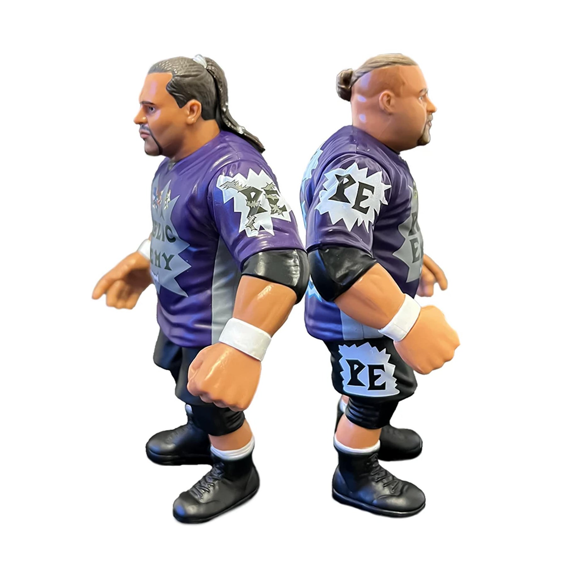 Wrestling's Heels and Faces Retro Action Figure | Public Enemy 2 Pack