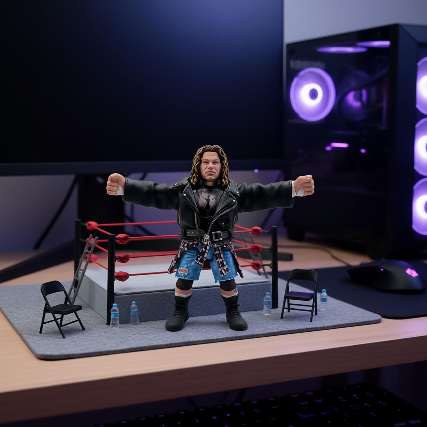 Wrestling's Heels and Faces Retro Action Figure | Raven