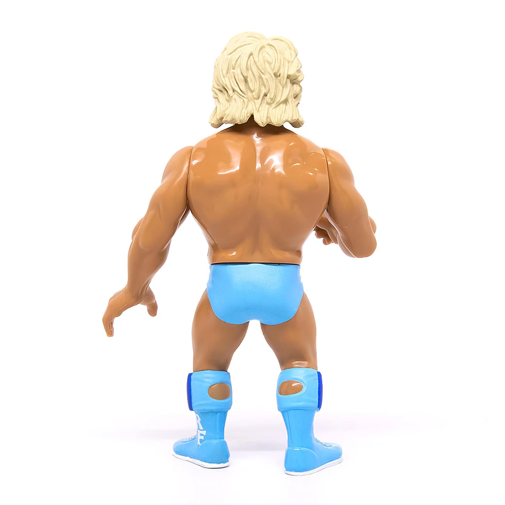 Wrestling's Heels and Faces Retro Action Figure | Ric Flair (Blue Tights)