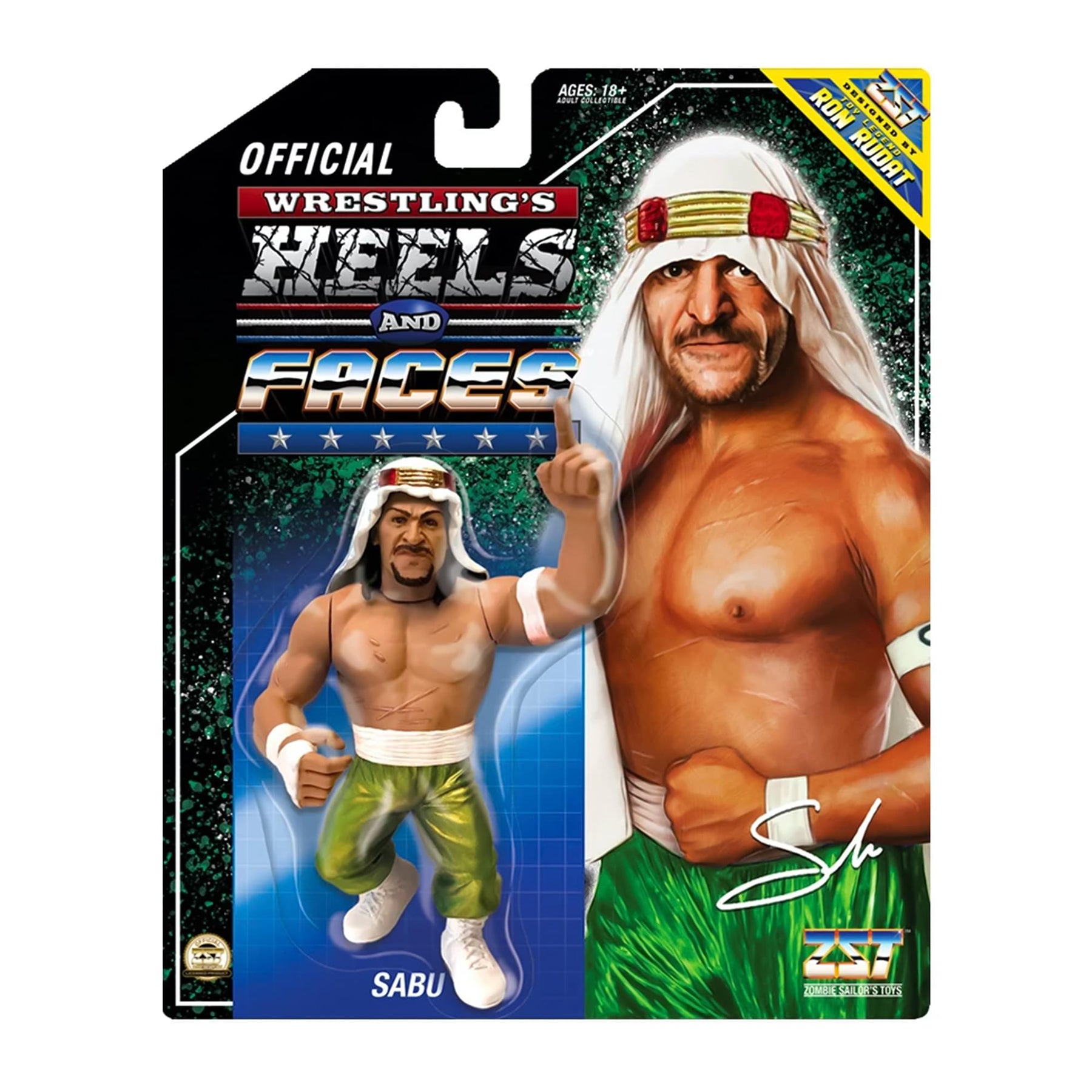 Wrestling's Heels and Faces Retro Action Figure | Sabu