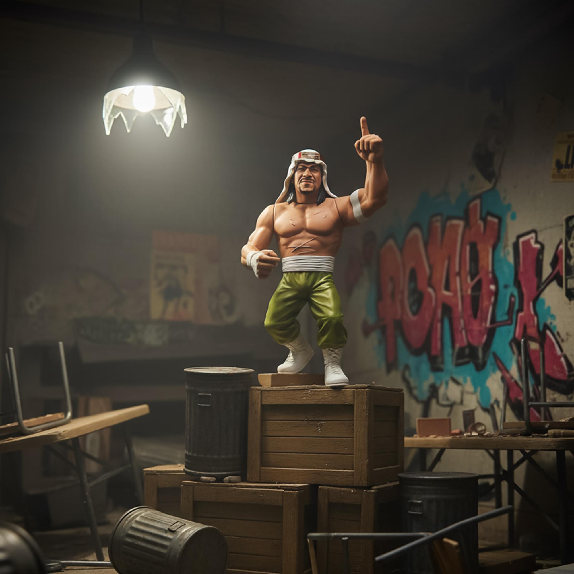 Wrestling's Heels and Faces Retro Action Figure | Sabu