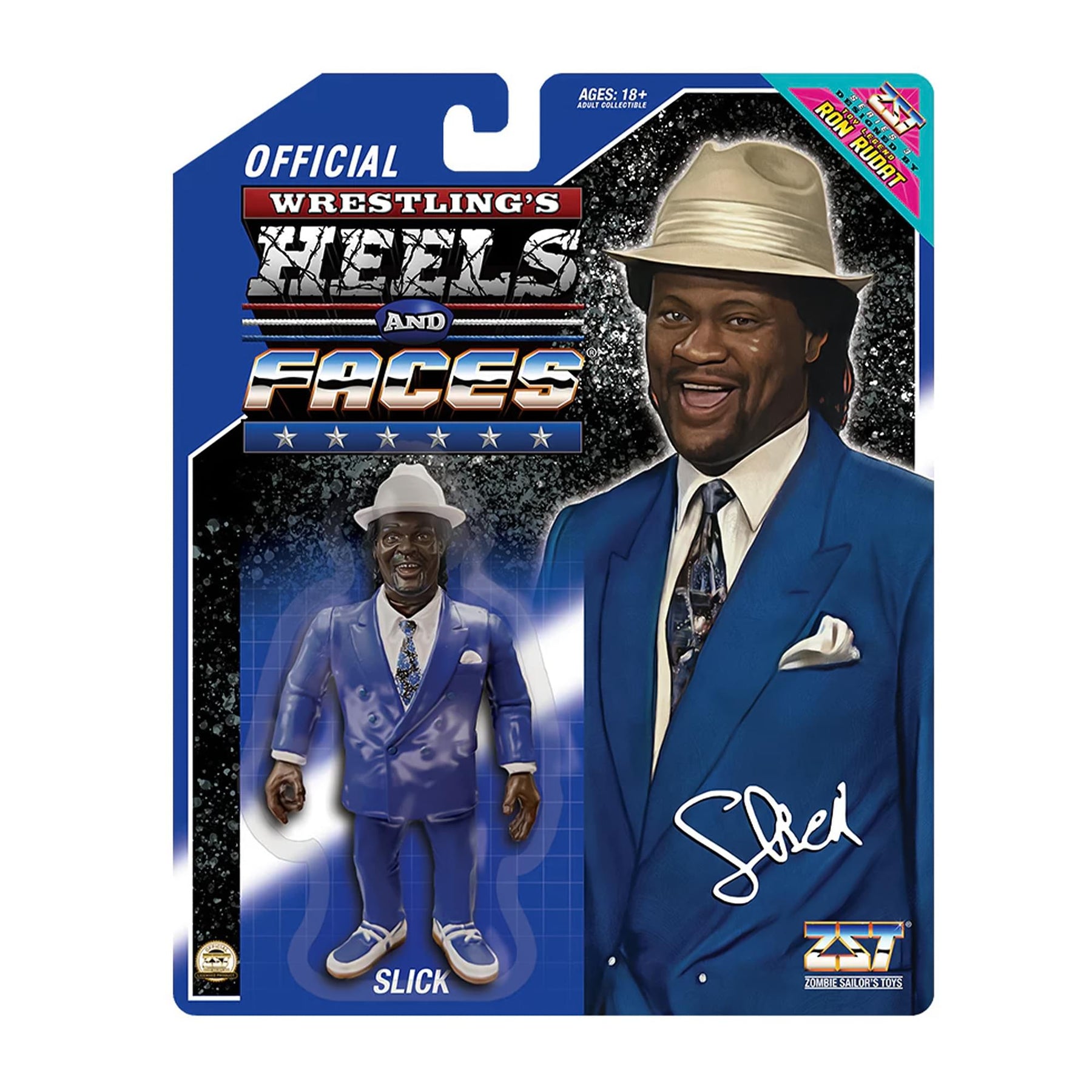Wrestling's Heels and Faces Retro Action Figure | Slick