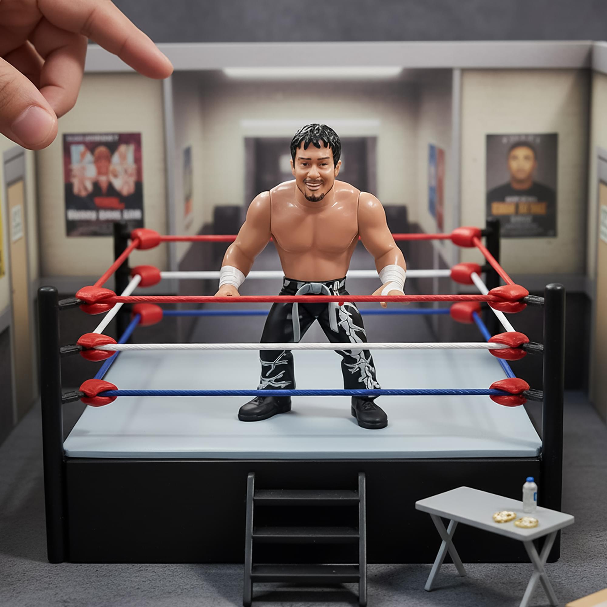Wrestling's Heels and Faces Retro Action Figure | Yoshihiro Tajiri