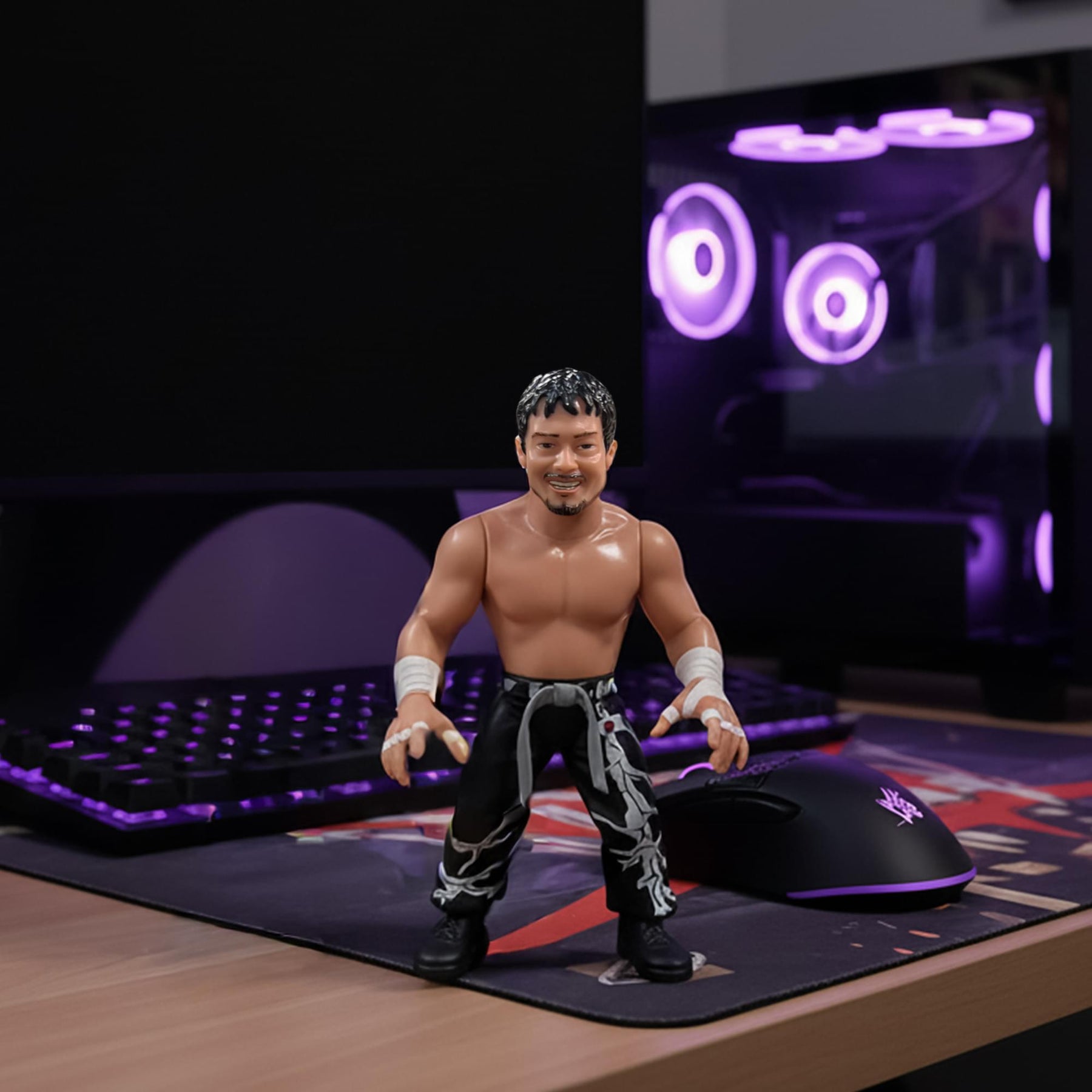 Wrestling's Heels and Faces Retro Action Figure | Yoshihiro Tajiri