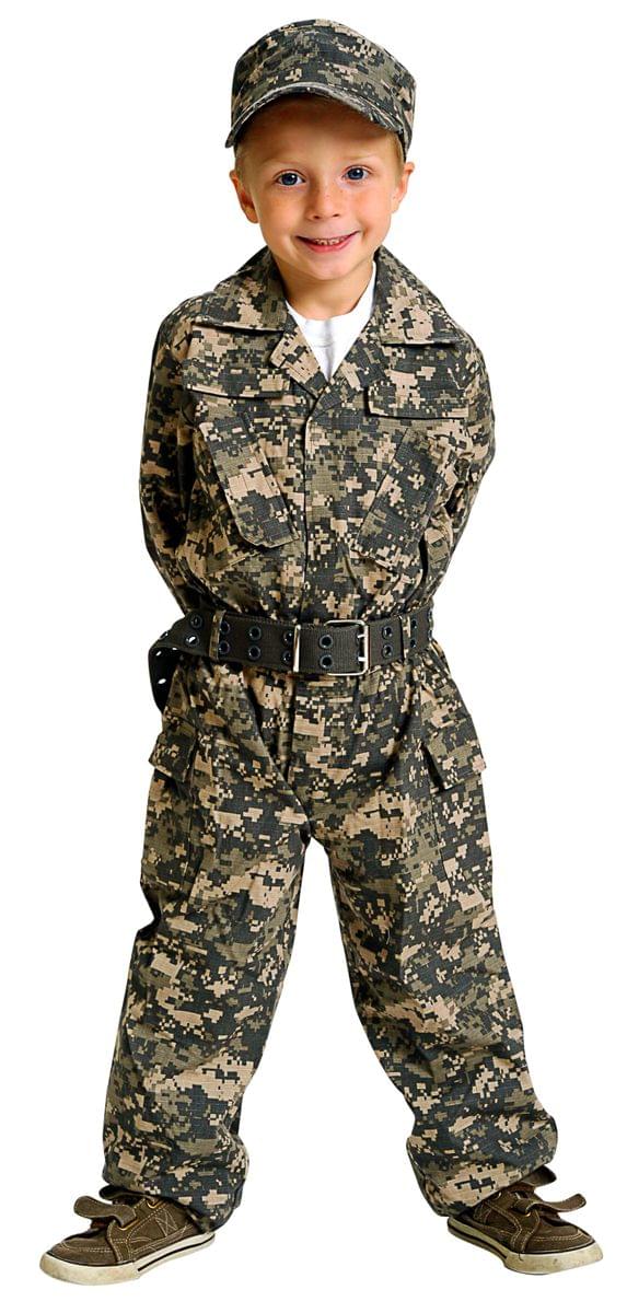 Jr. Camouflage Uniform Costume Child Toddler