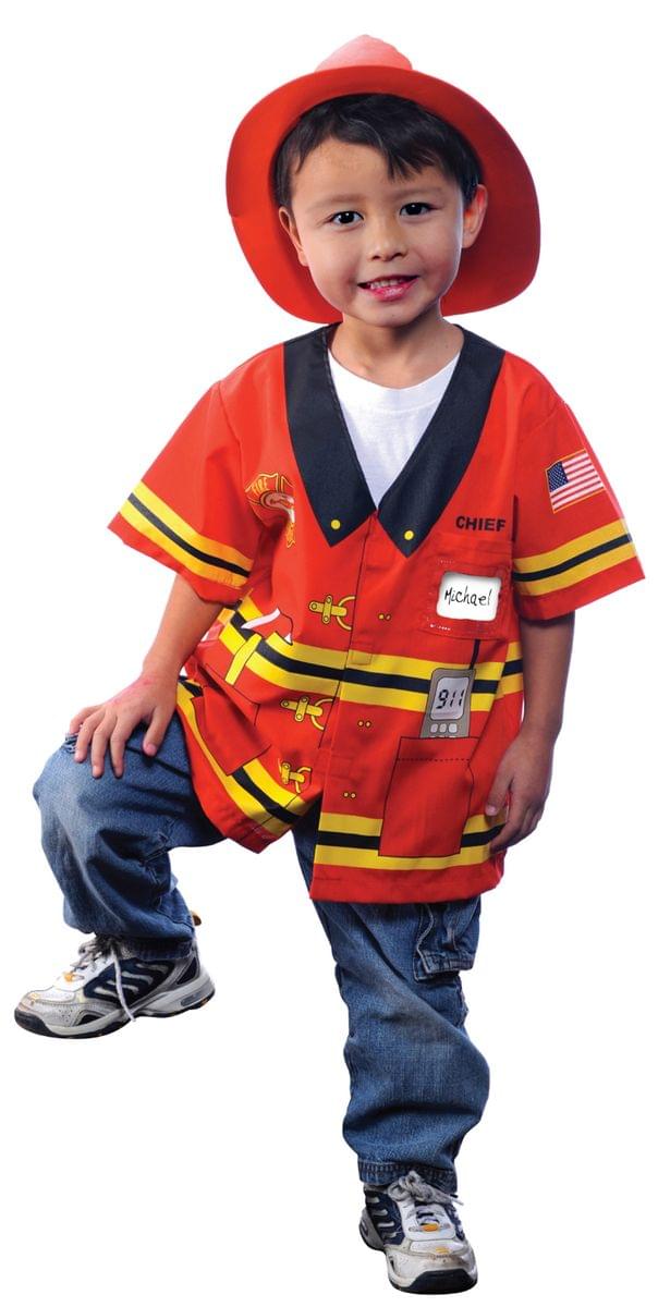 My 1st Career Gear Firefighter Shirt Costume Child Toddler