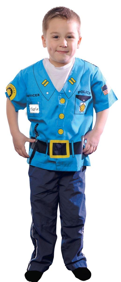 My 1st Career Gear Police Shirt Costume Child Toddler