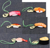 Sushi Gashapon Phone Charm Set Of 6