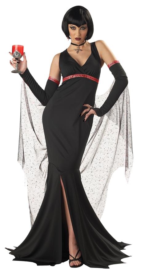 Immortal Seductress Sexy Vampira Adult Costume